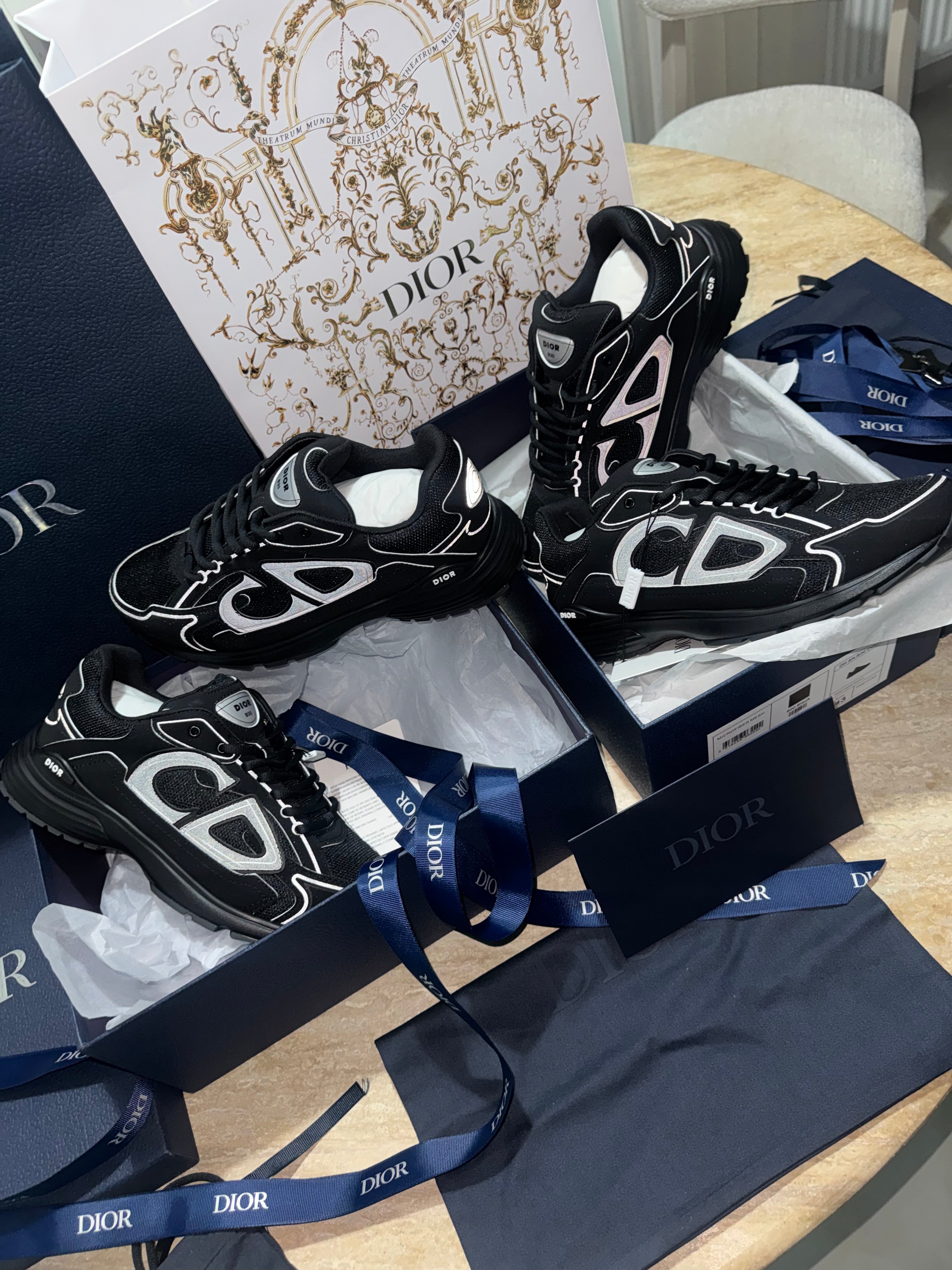 SNEAKERS B30 V3S 2025 💡 VERSION BIEN LISSE BLACK RÉFLECTIVE RÉACTION OPTIMISÉ FACTURE PACKAGING COMPLET MODÈLE POUSSÉ