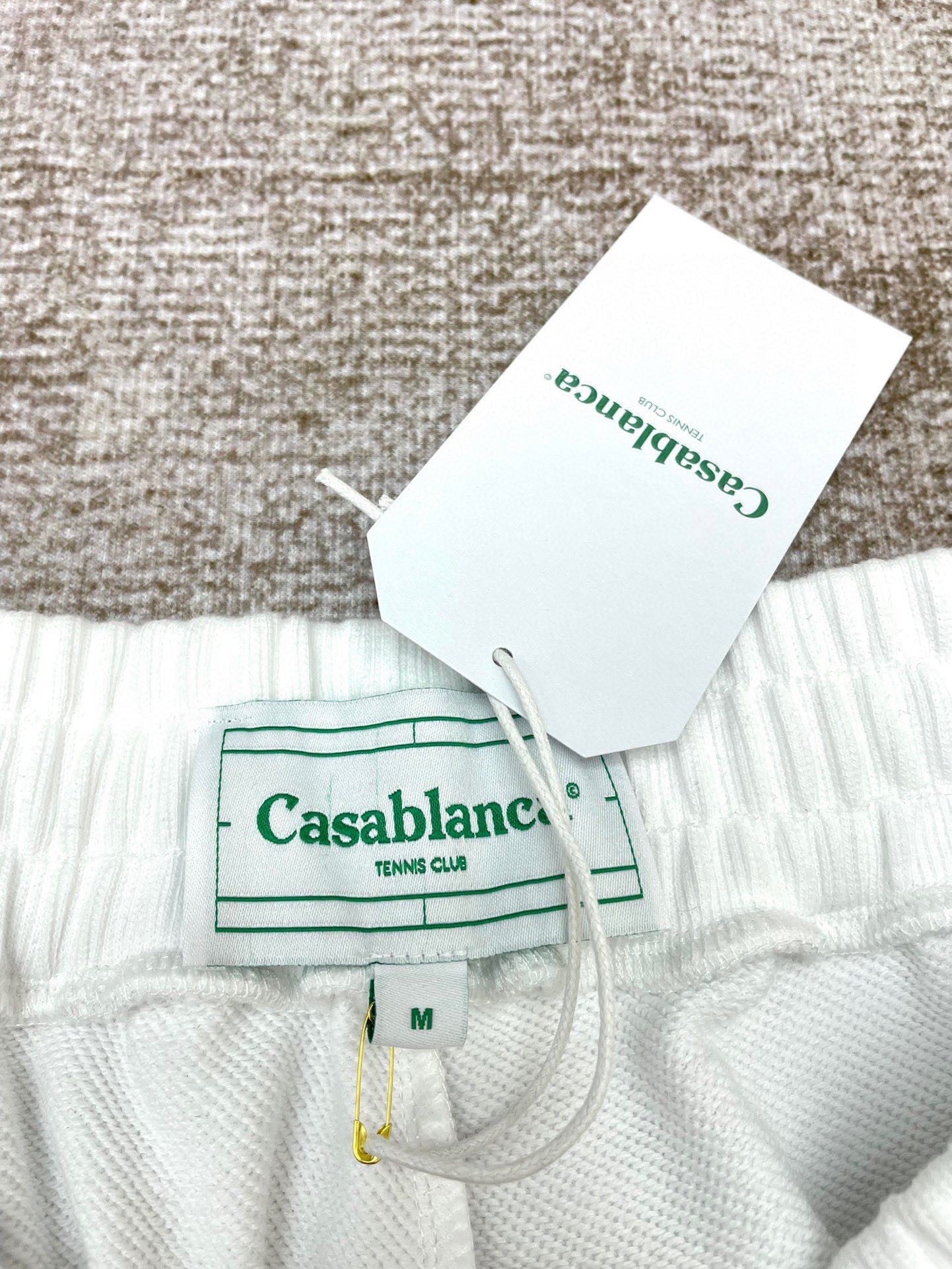 Baumwollfleece-Shorts für den Frieden Weiß