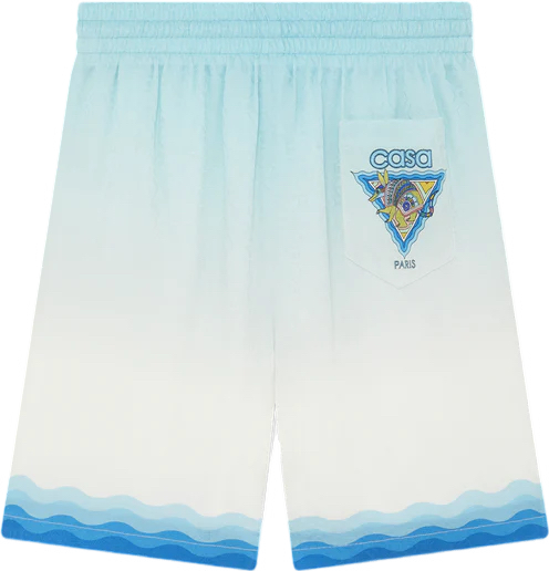 Shorts Casa Azurblau