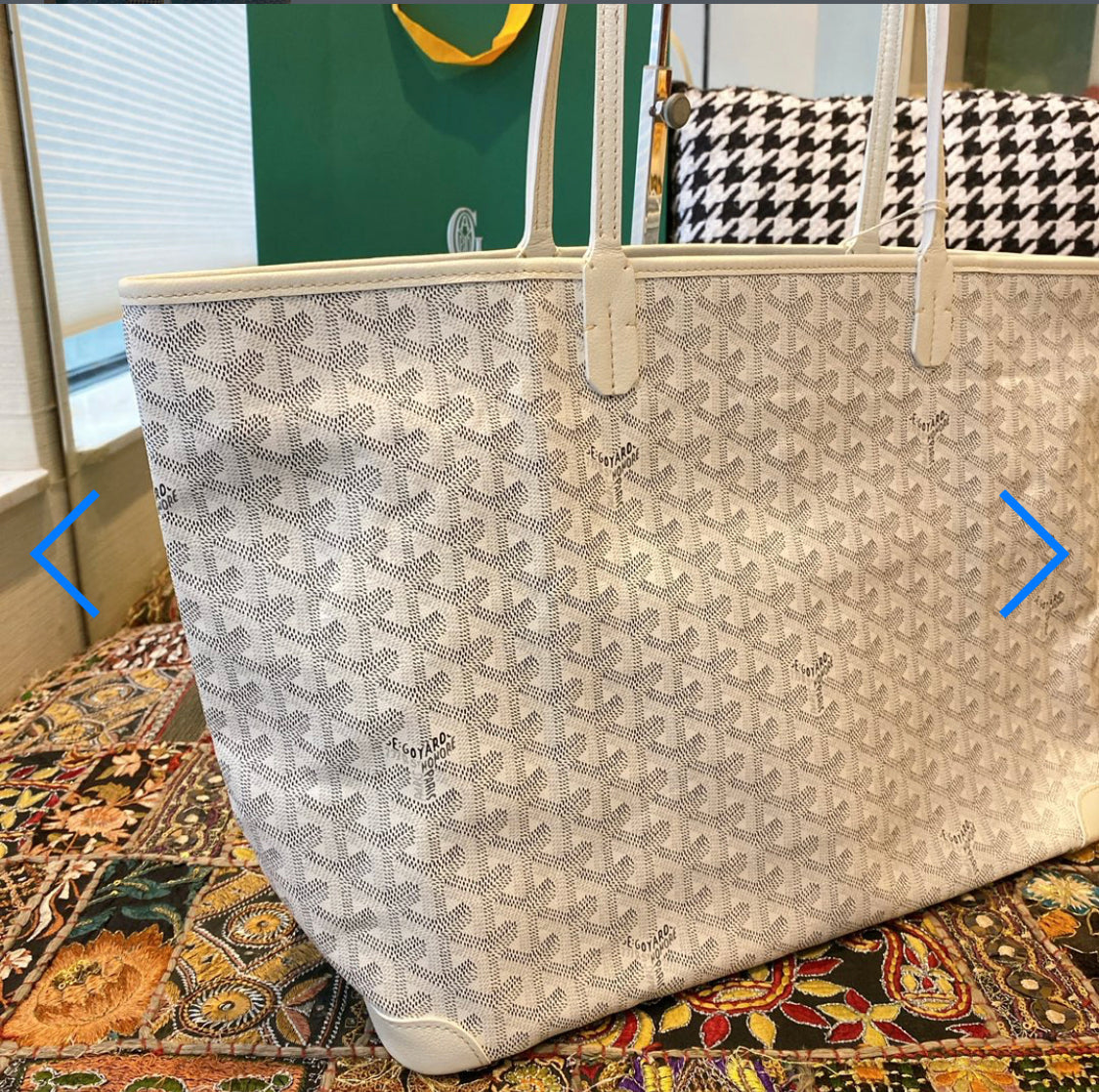 White Artois bag MM invoice