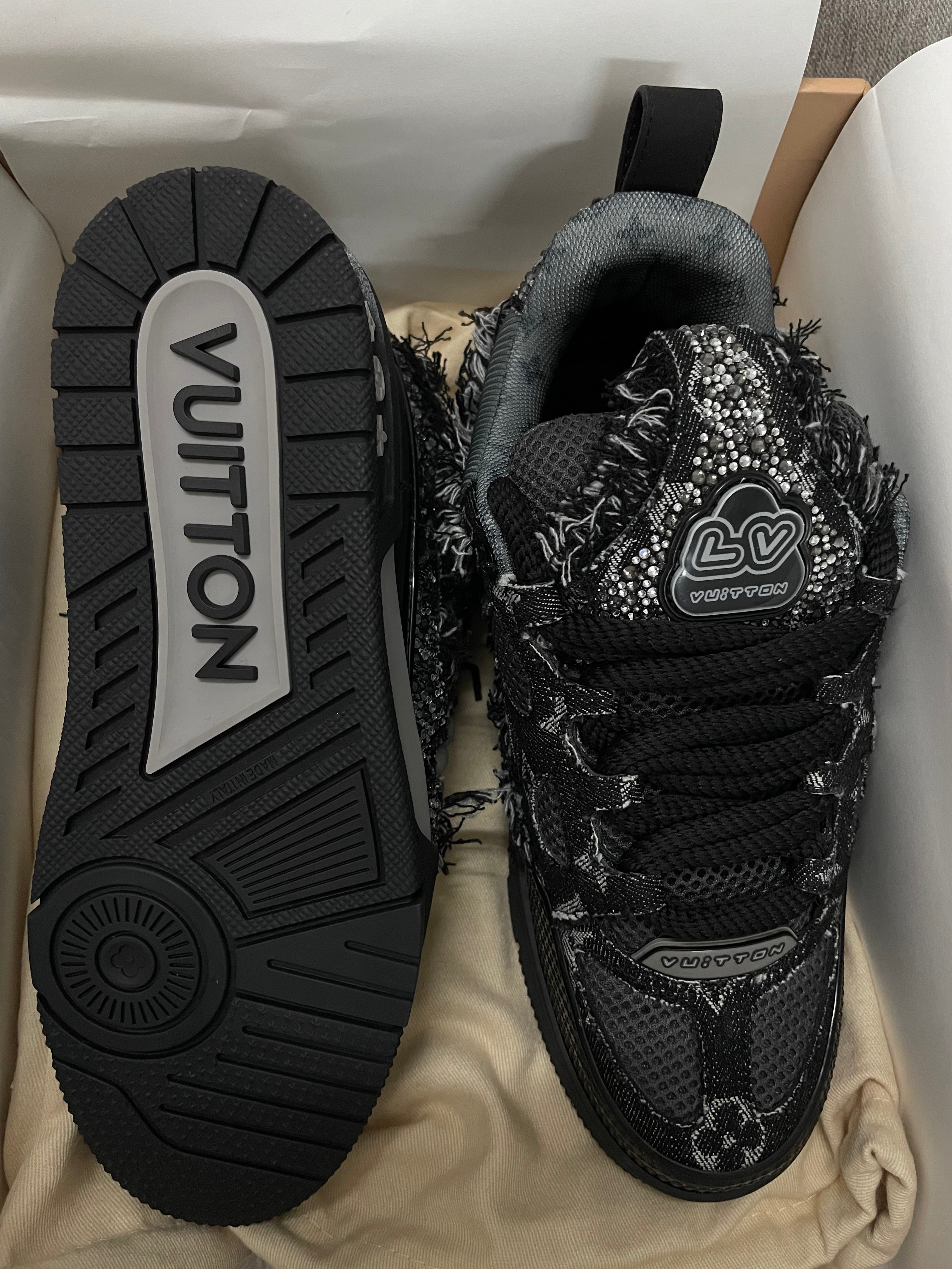 Sneakers Lv Skate Denim facture 10/10