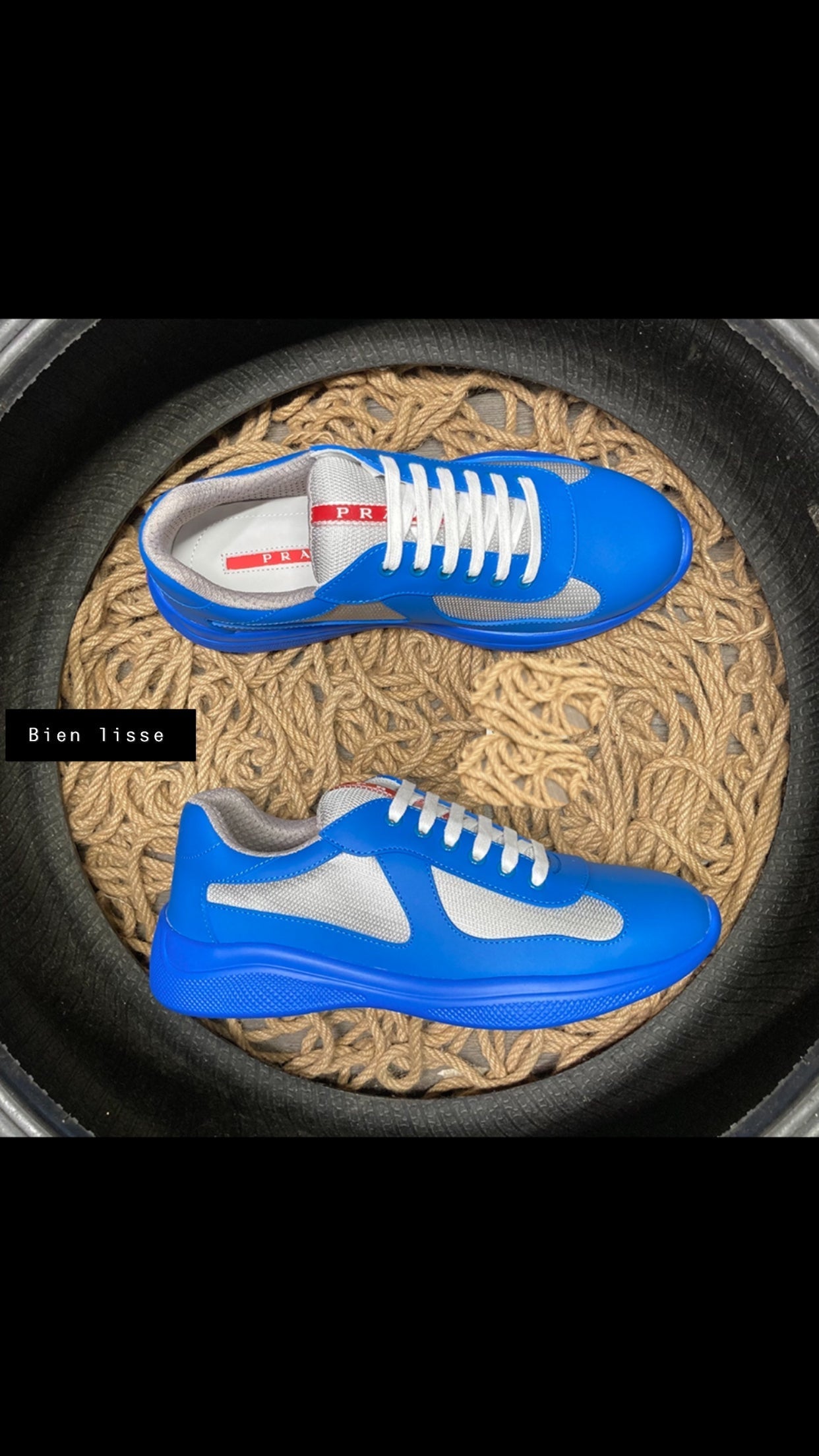Sneakers Prd America ´ s Cup blue Gomme & tissu bike