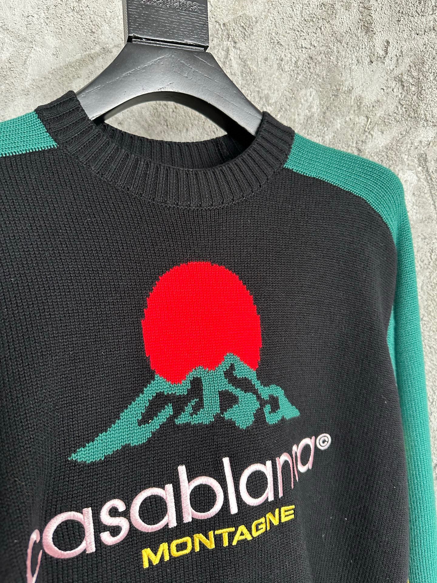 Pull Casablan brodé