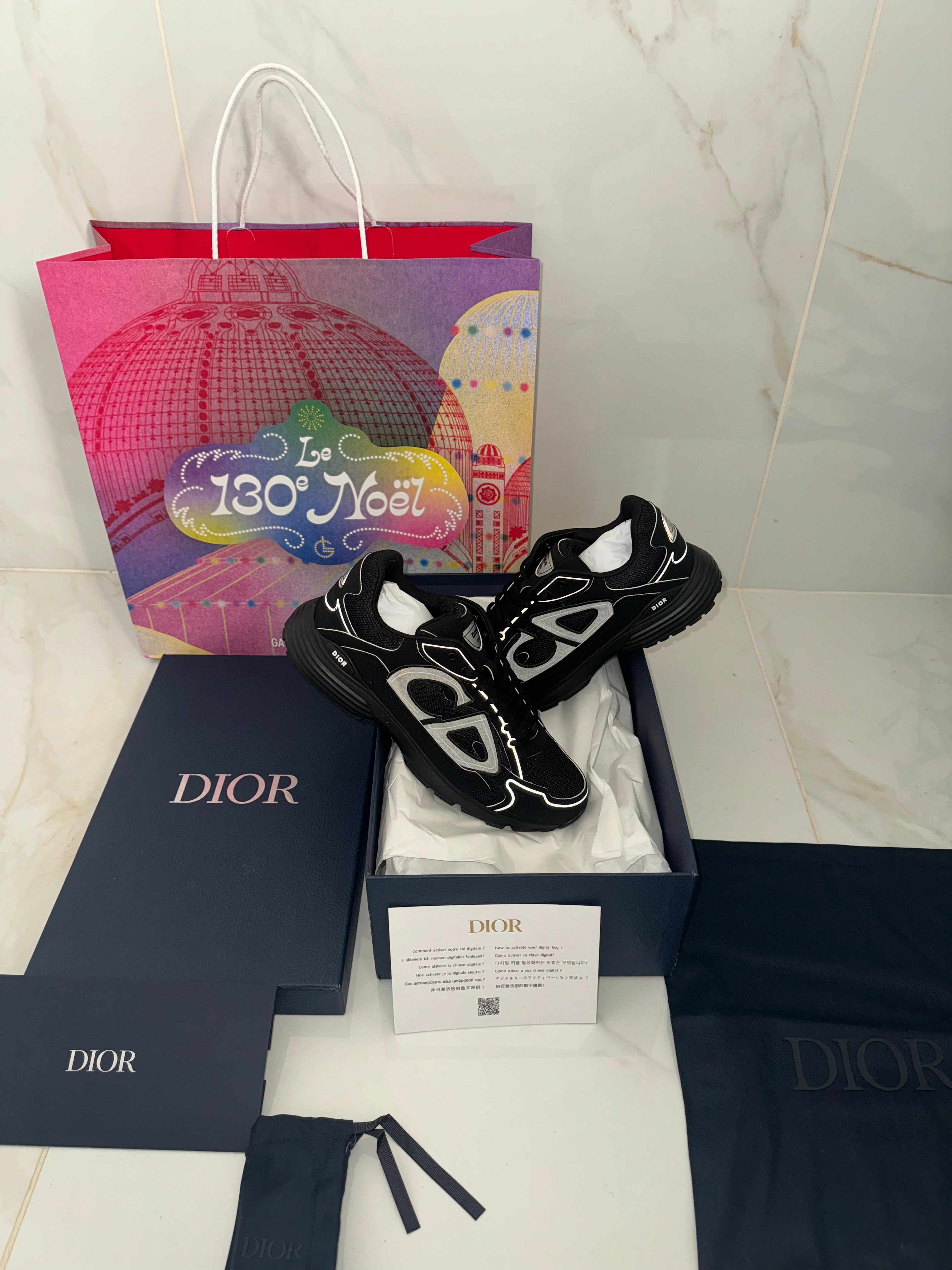 SNEAKERS B30 V3S 2025 💡 VERSION BIEN LISSE BLACK RÉFLECTIVE RÉACTION OPTIMISÉ FACTURE PACKAGING COMPLET MODÈLE POUSSÉ