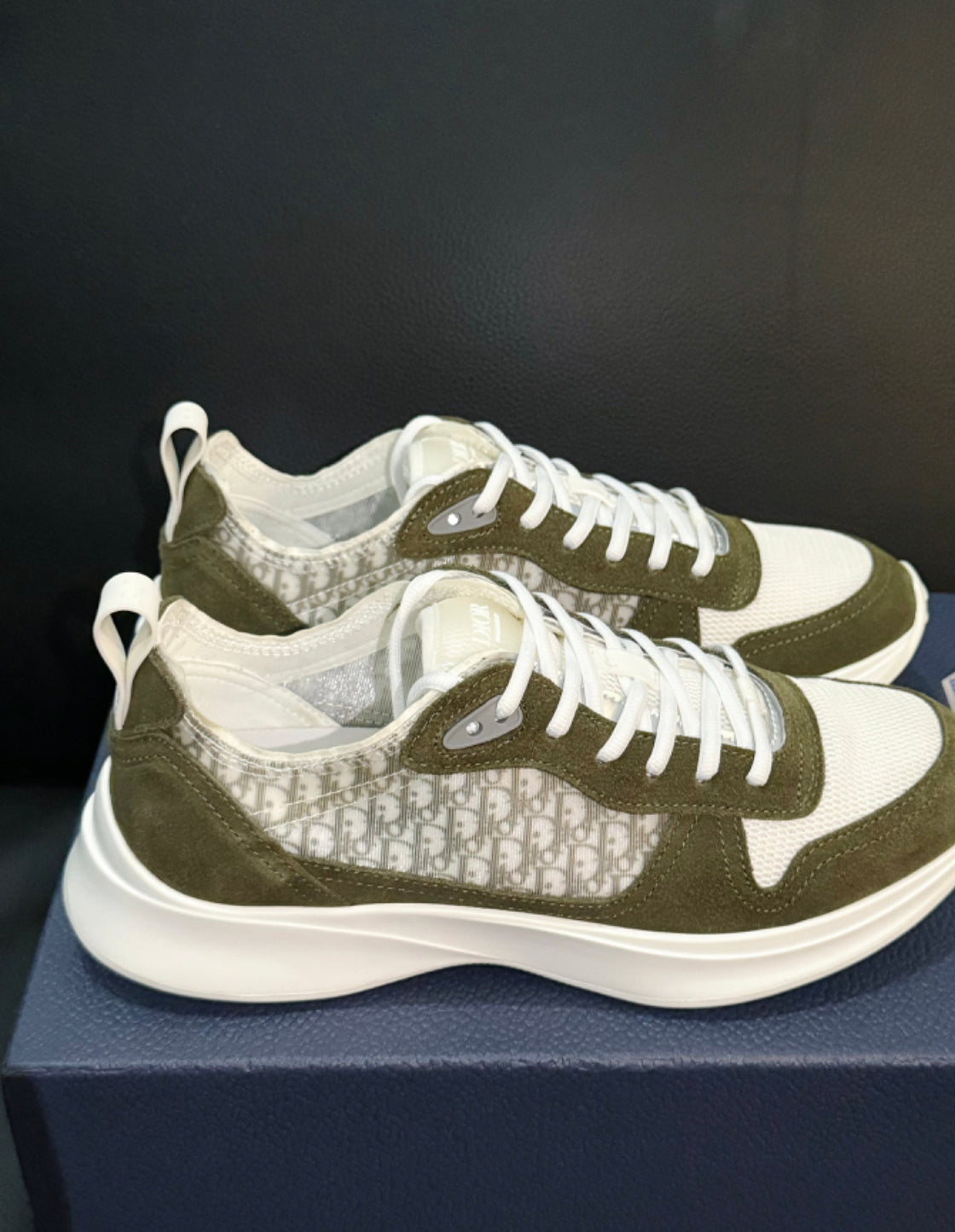 Sneakers B25 olive facture