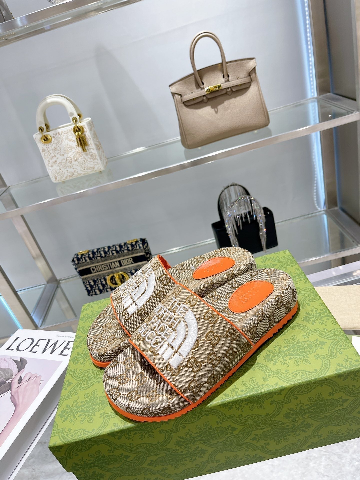 Gg x tnf classic flip-flops bill