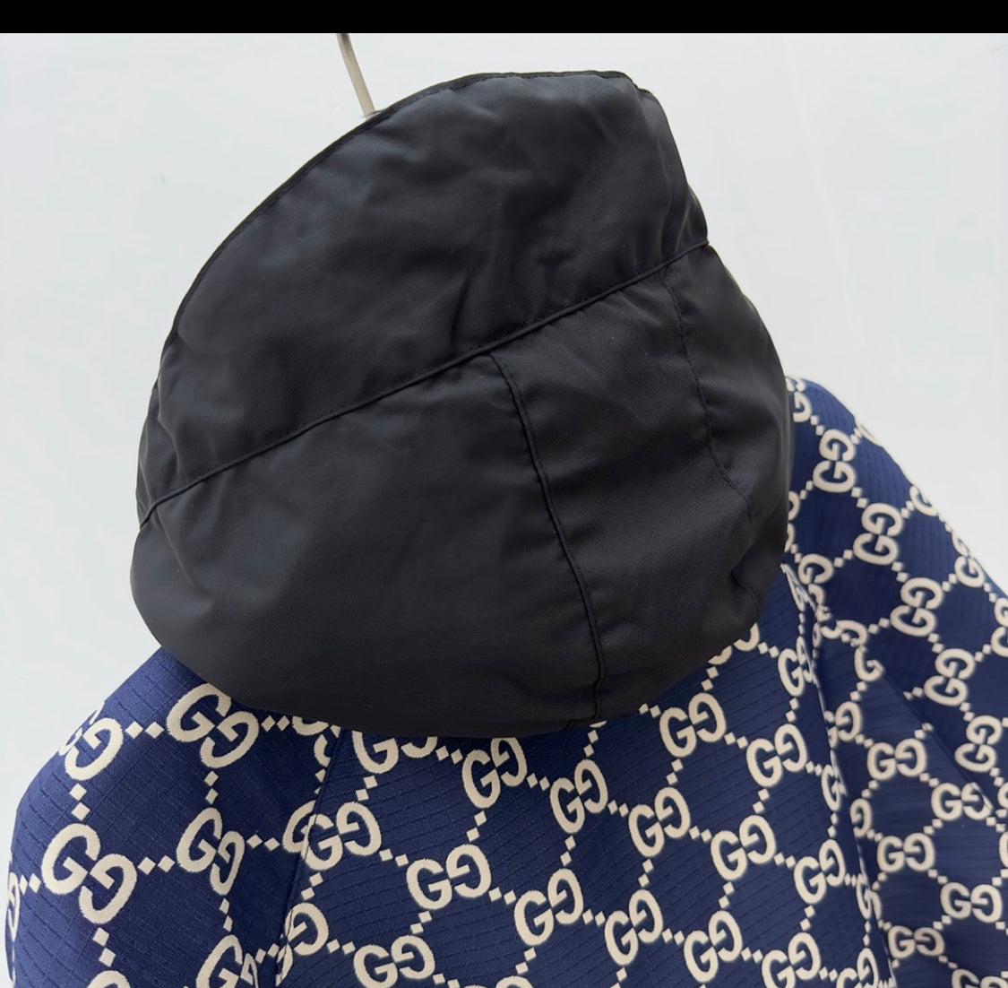 Veste gg blue night / black reversible facture