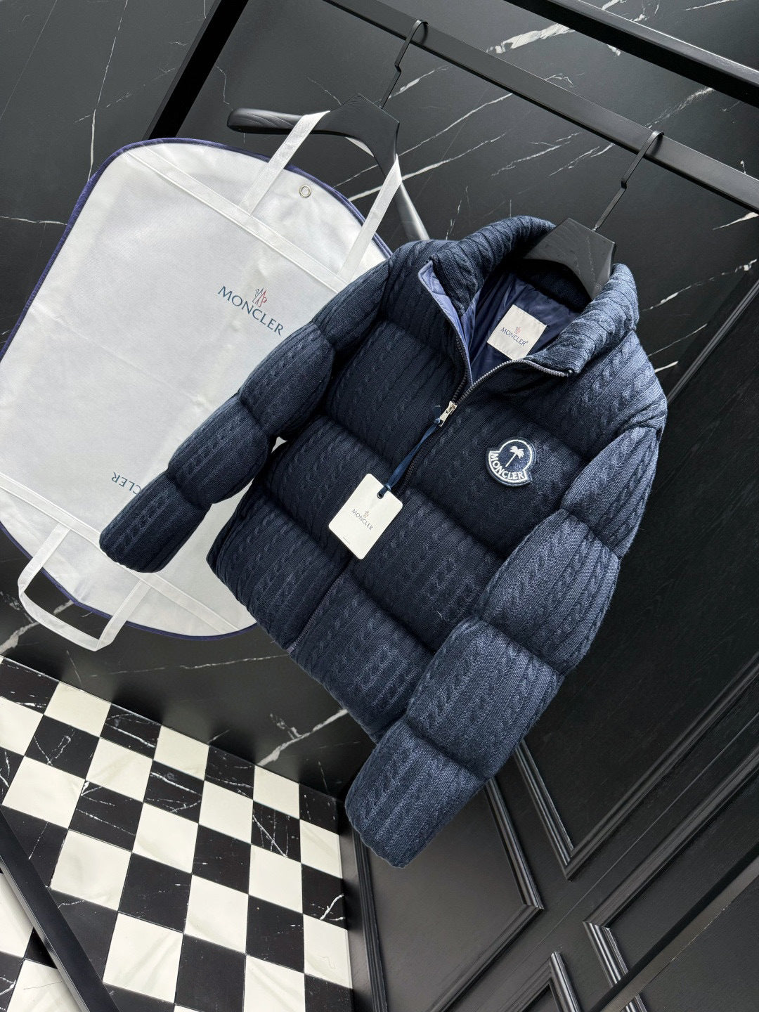 Doudoune Moncl’r Night Blue x  Palm Austru 10/10