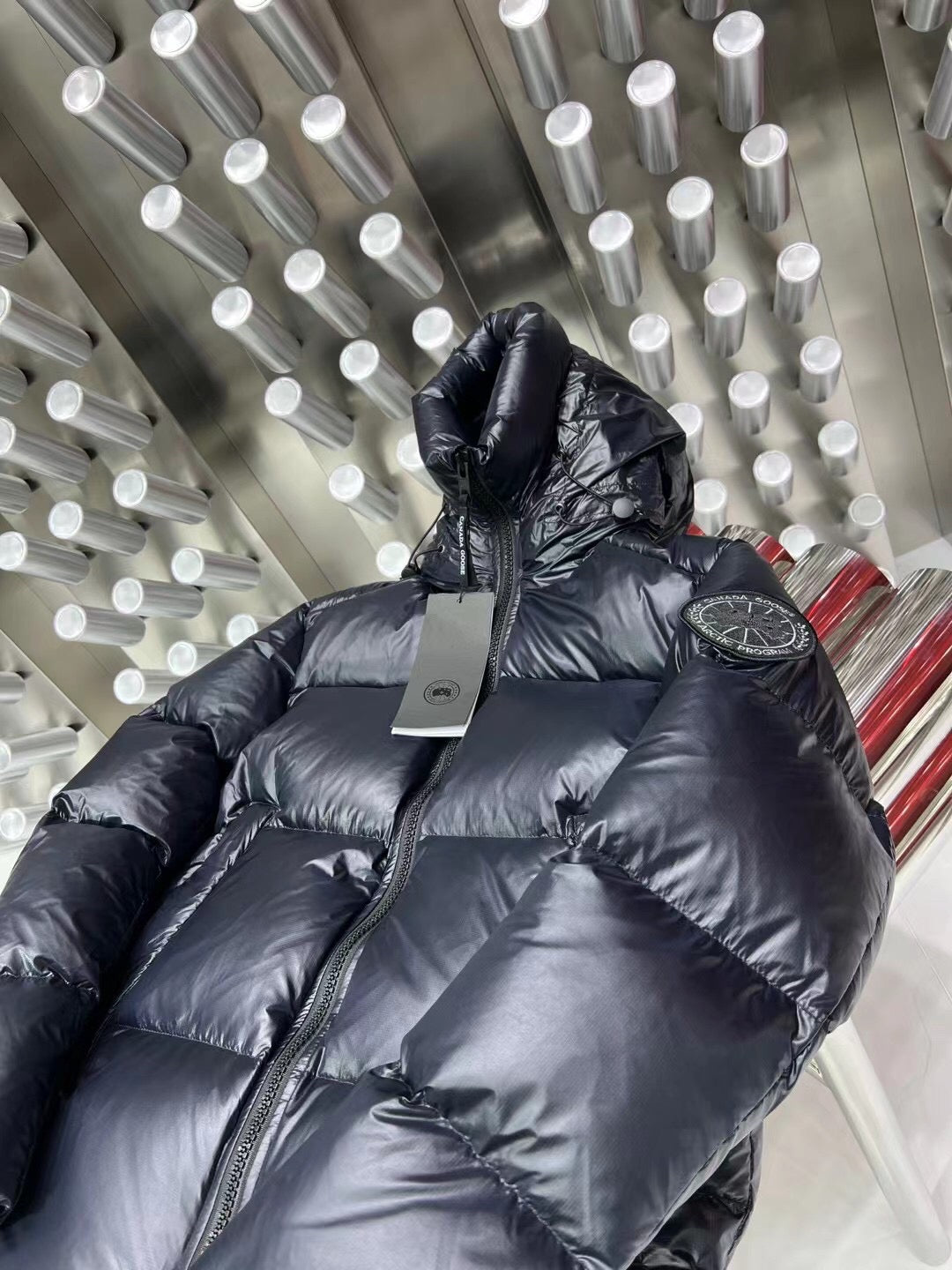 Canada-G Crofton Puffer Black