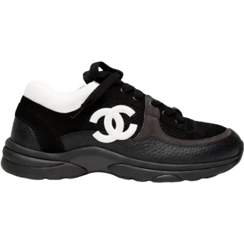 Sneakers chanl coureur 10/10 Black and White