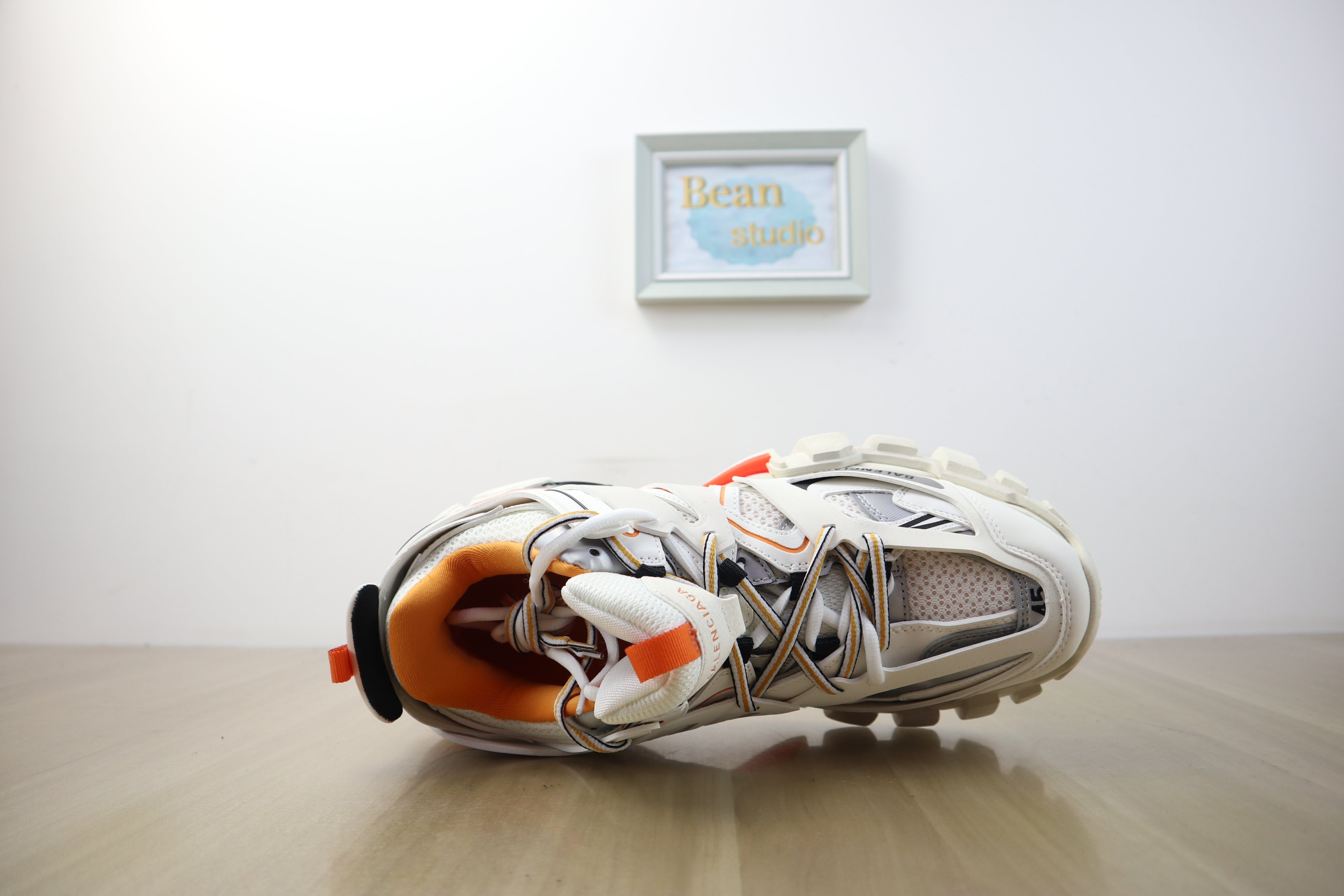 Blncg track blanche orange facture