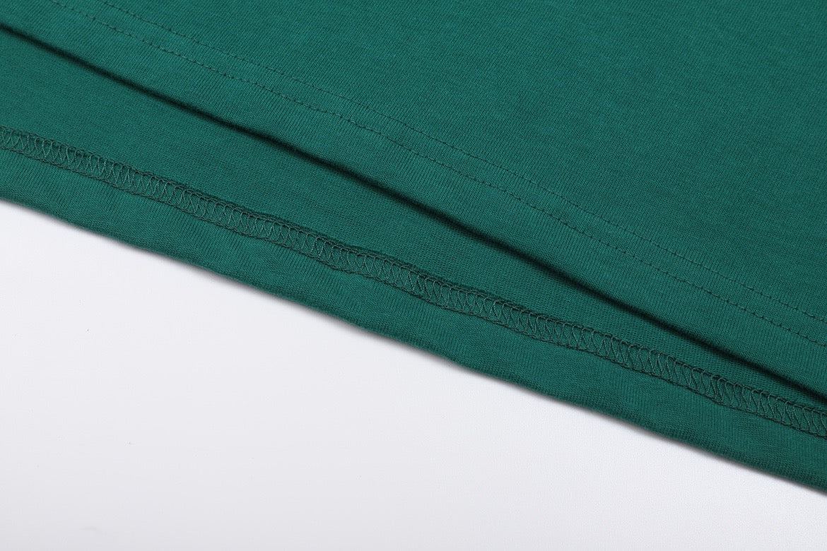 T-shirt vert à logo ami de cœur
