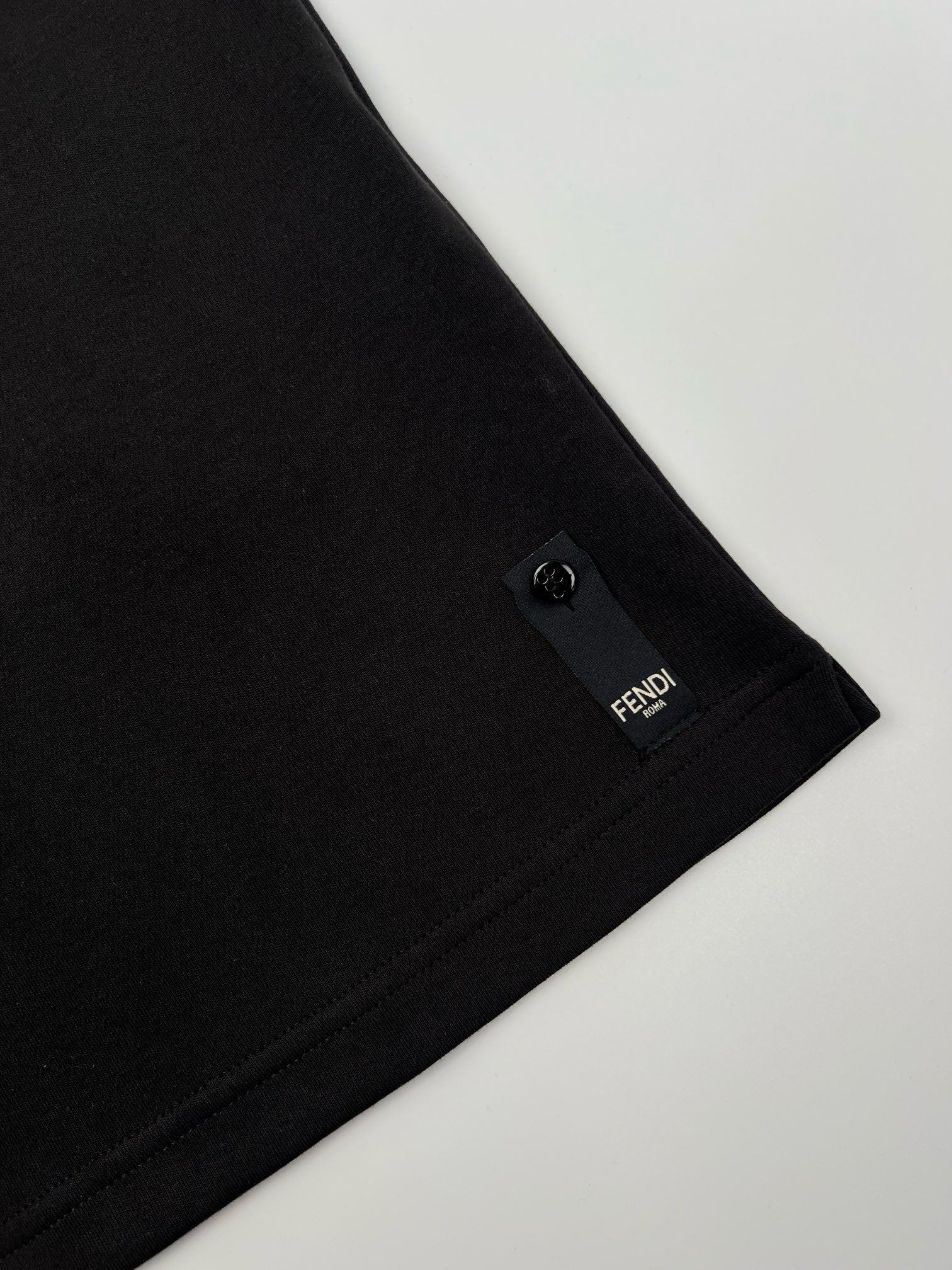 FF Black Cotton T-Shirt