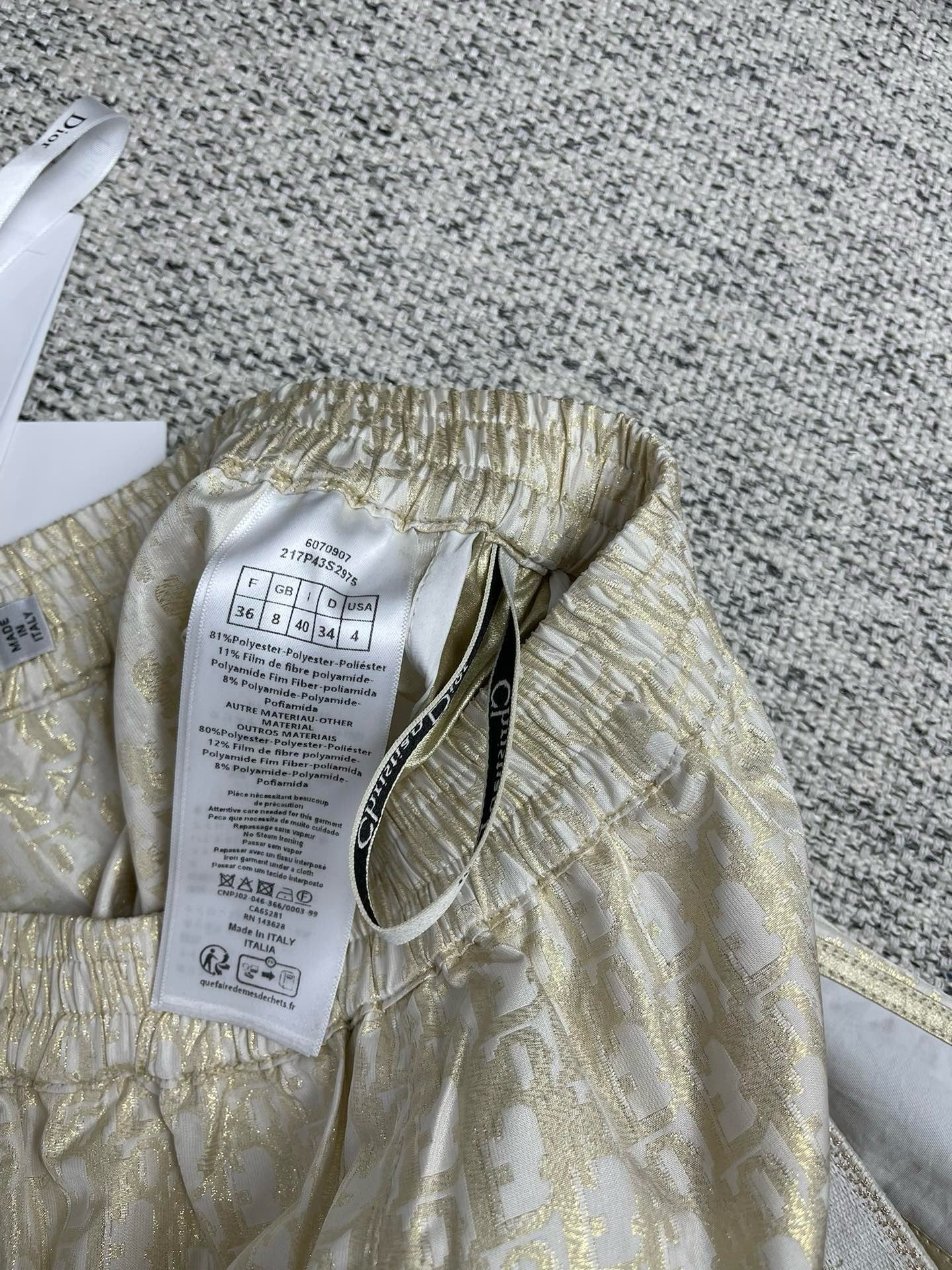 Ensemble imperméable à capuche CD Or