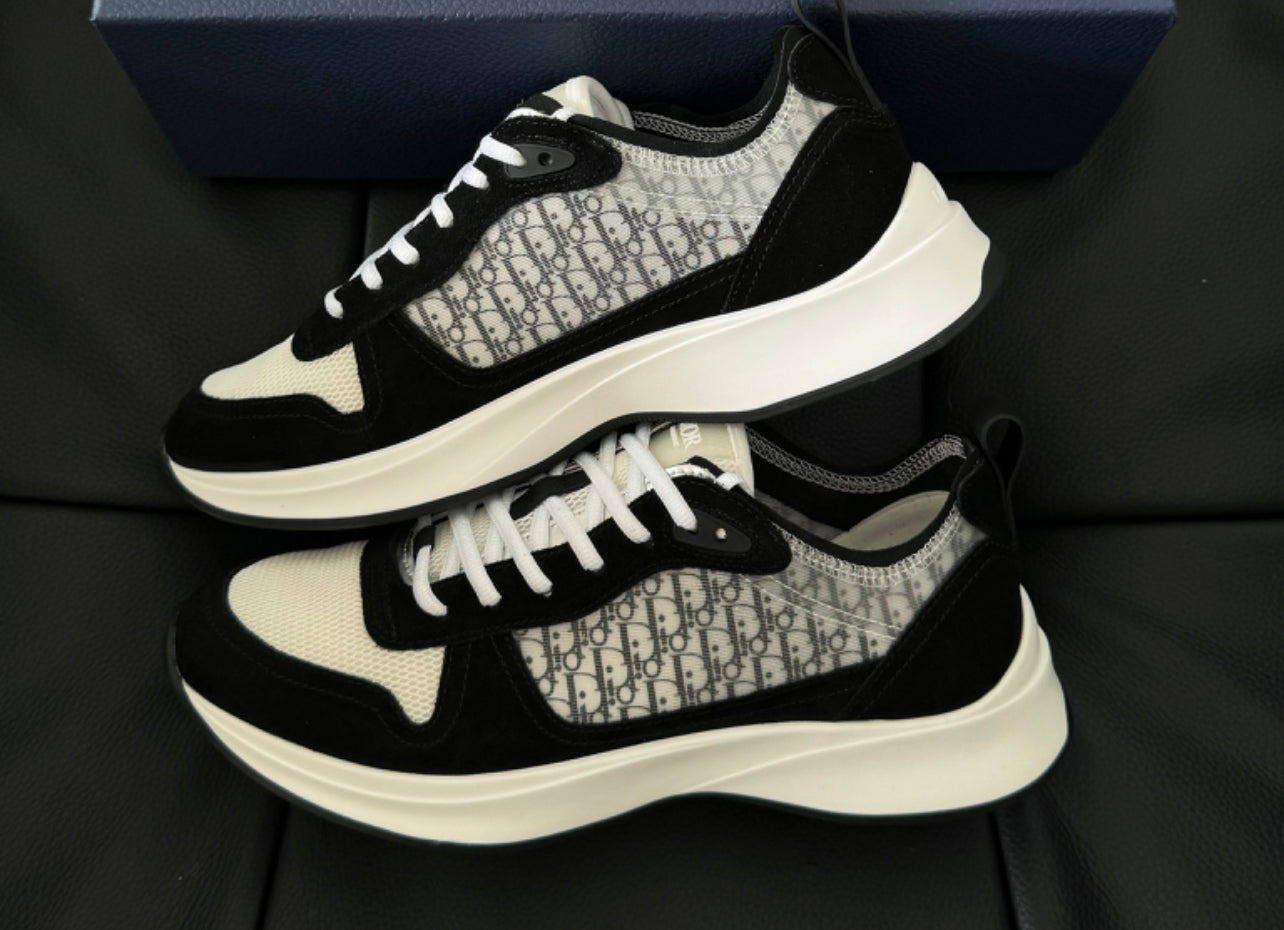 Sneakers B25 noir blanche V3S facture 9.5/10