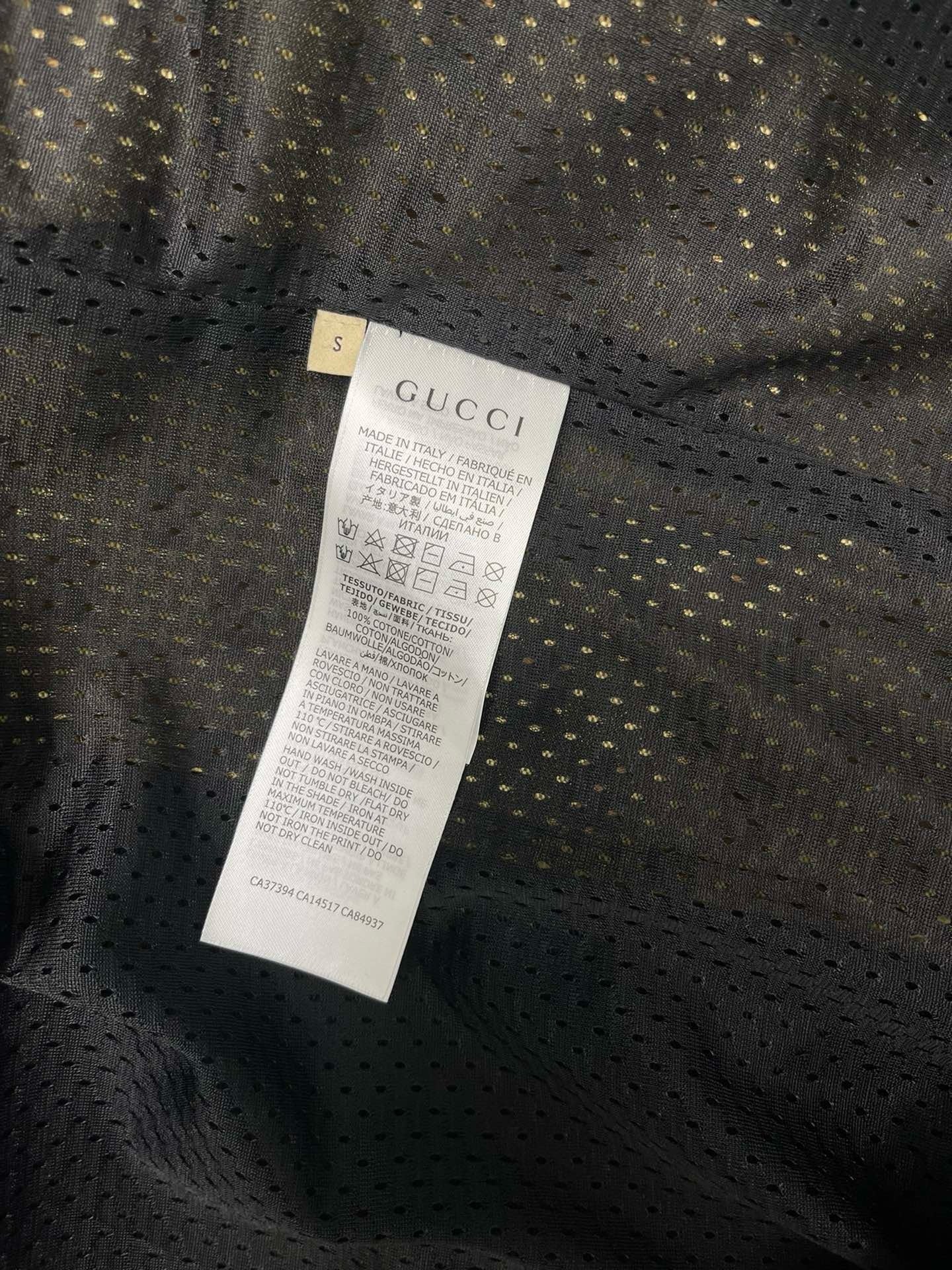 Jacket  Zippée En Jersey De Coton men black gg