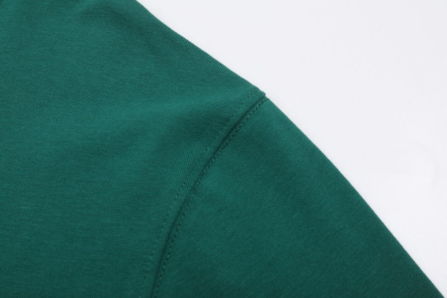 T-shirt vert à petit logo ami de cœur vert foncé