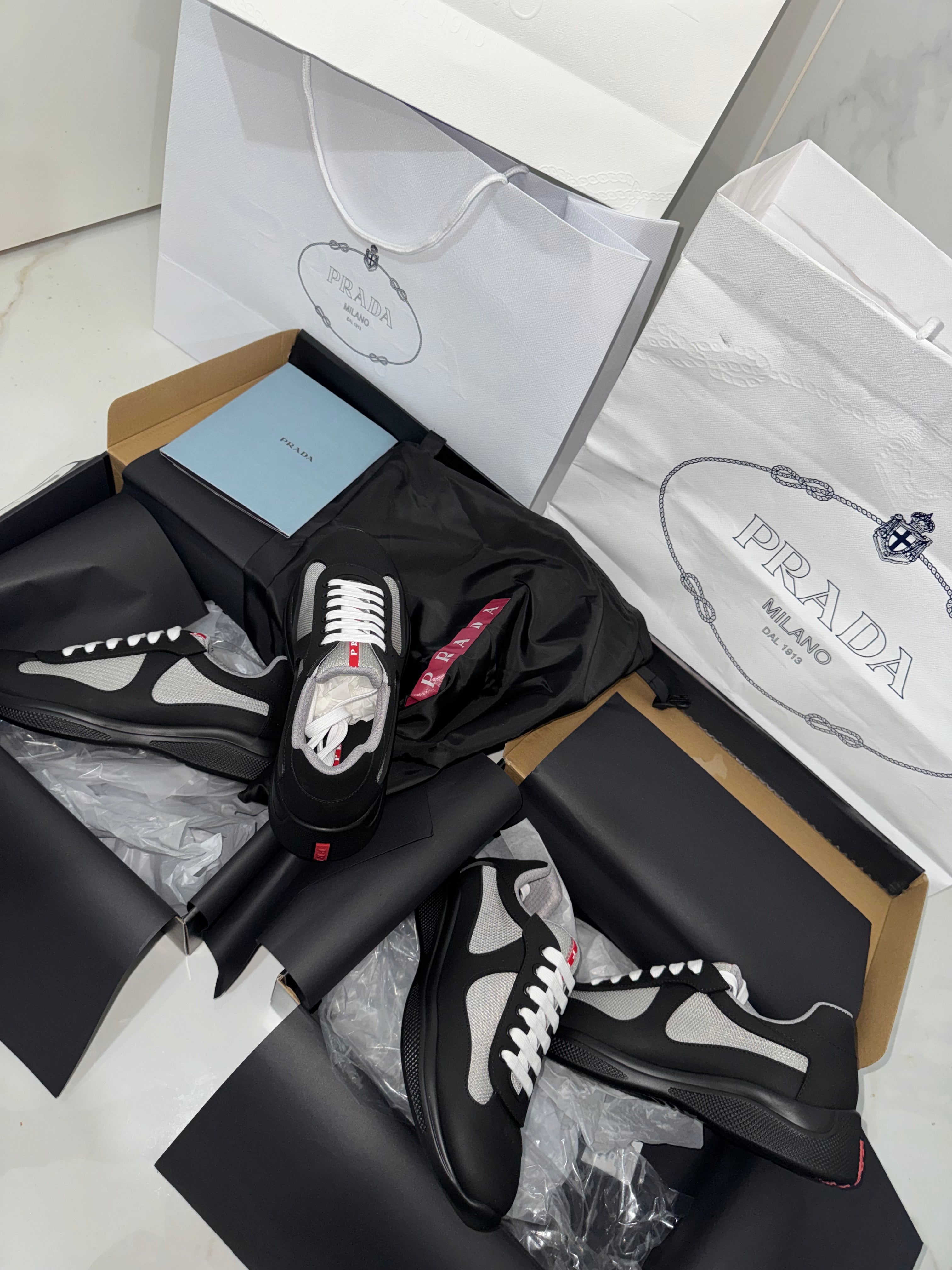 Sneakers Prd America ´ s Cup black Gomme & tissu bike 10/10