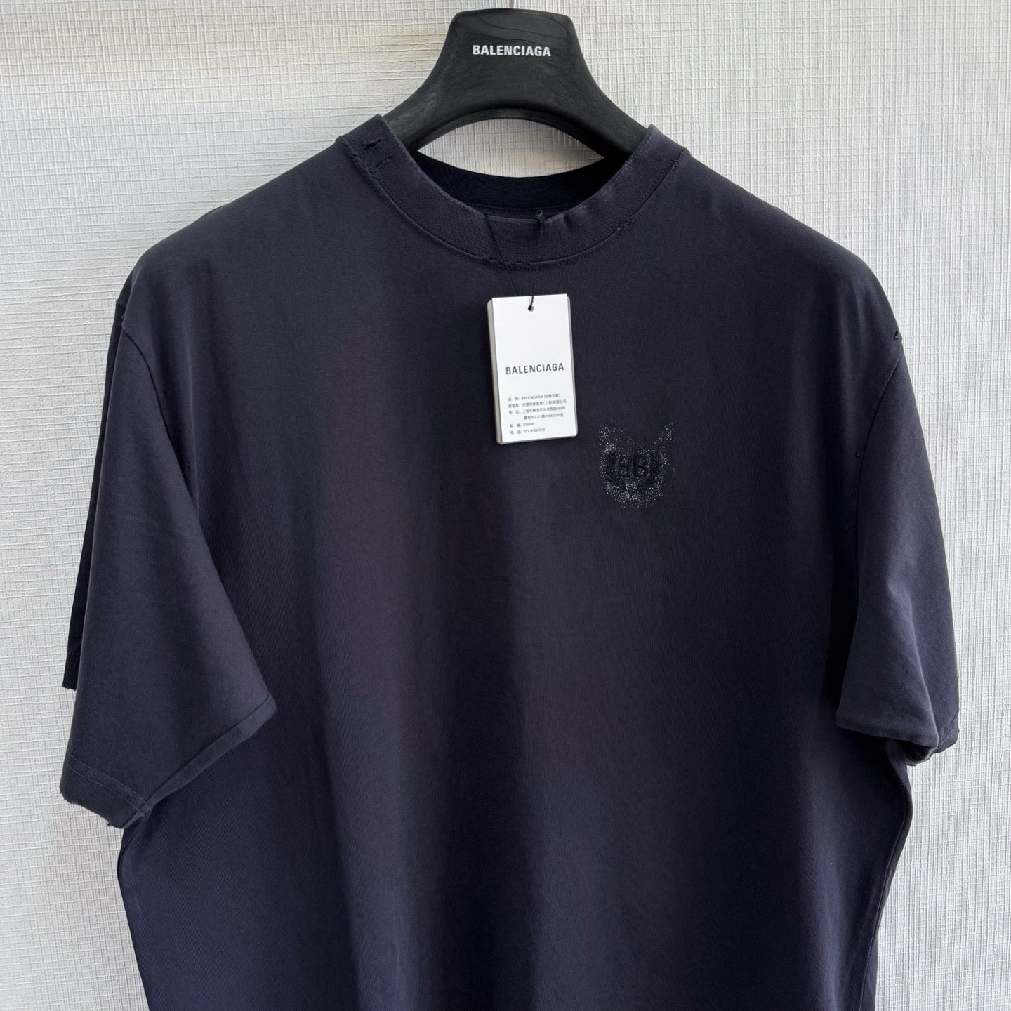 BLNCNG CAMISETA LOGO PURPURINA