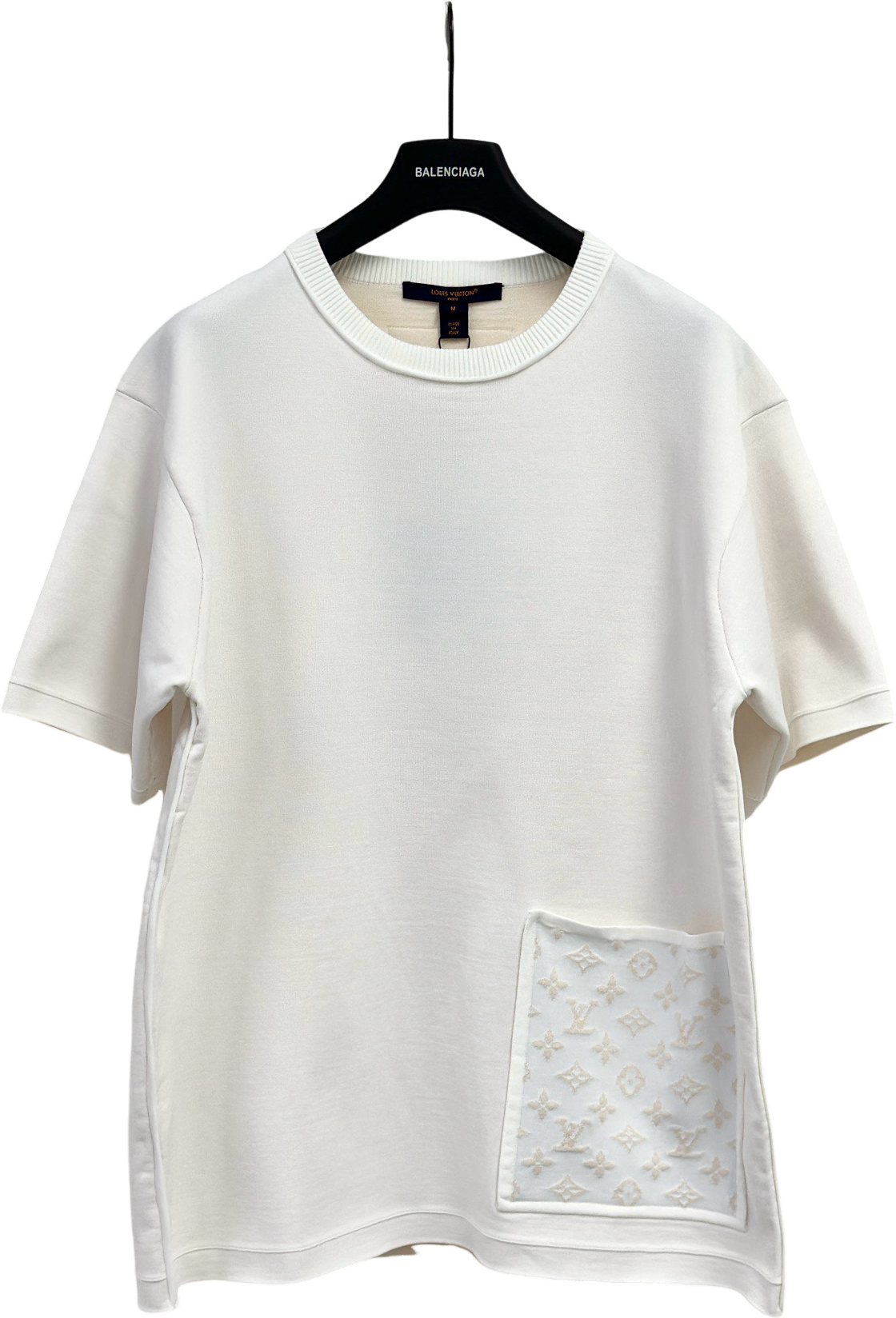T shirt Lv oversized white