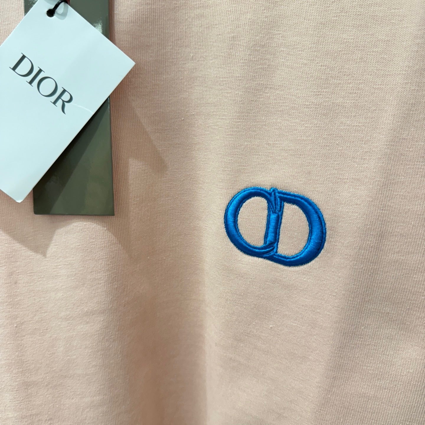 T-shirt CD Icon, coupe relax rose