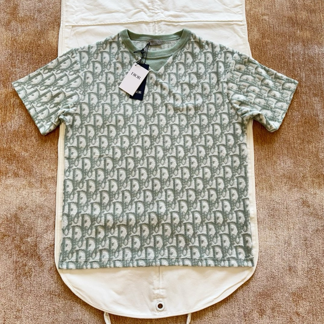 T-shirt cd Oblique, coupe relax vert