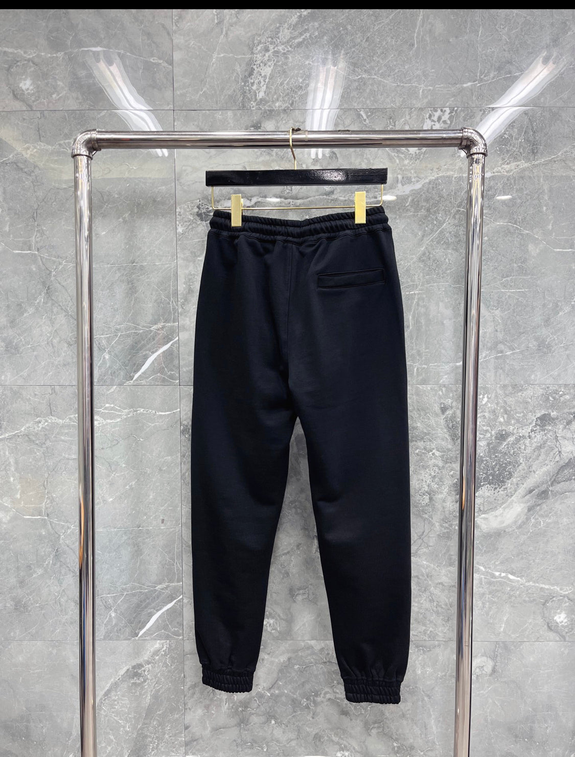 Burbe Trainingsanzug schwarz orange