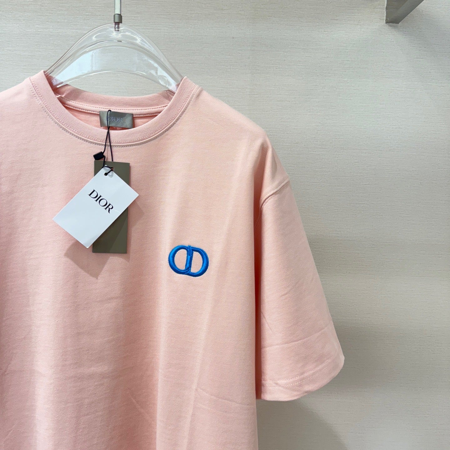 T-shirt CD Icon, coupe relax rose