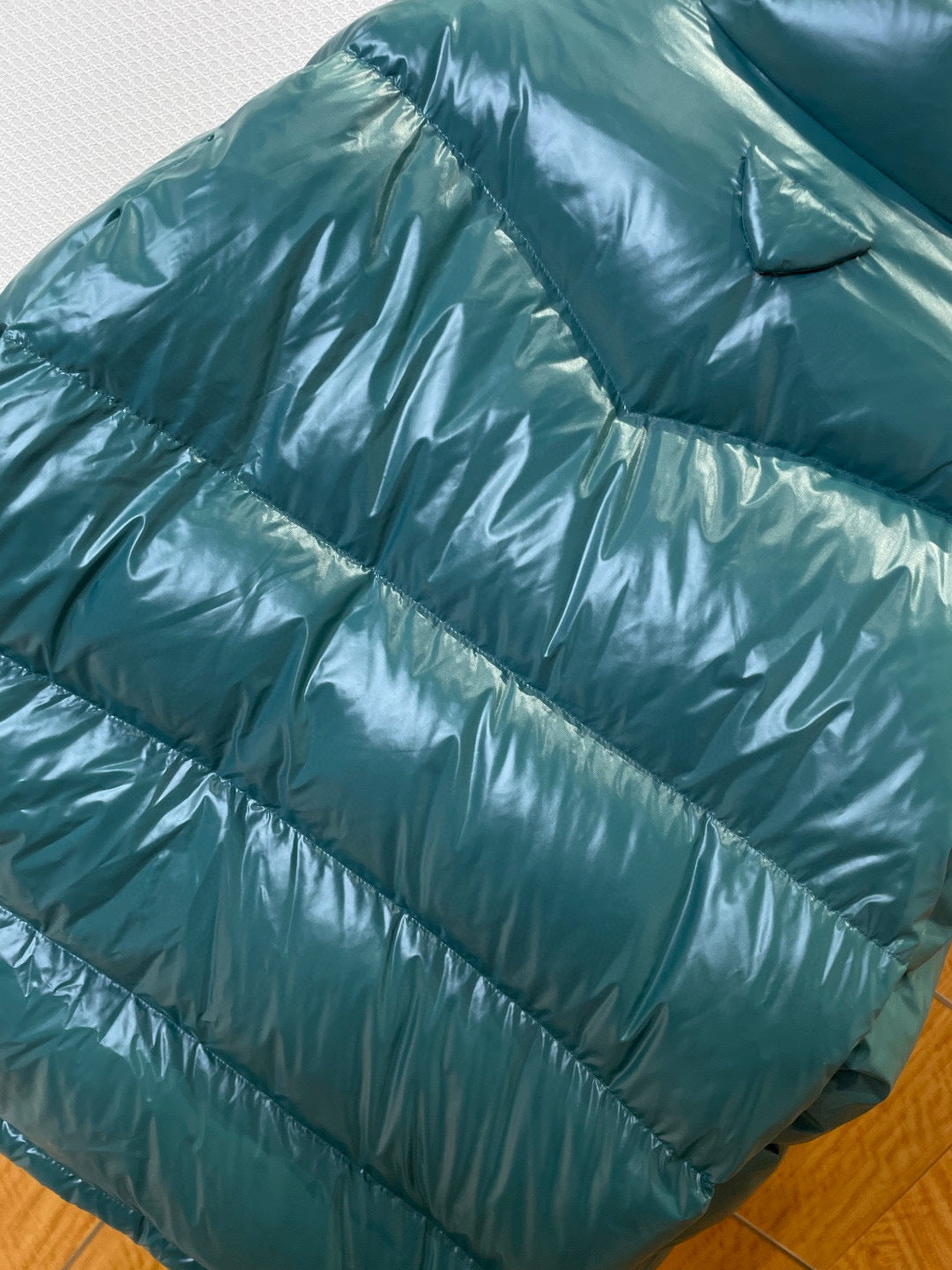 Doudoune PRD Triangle logo Green