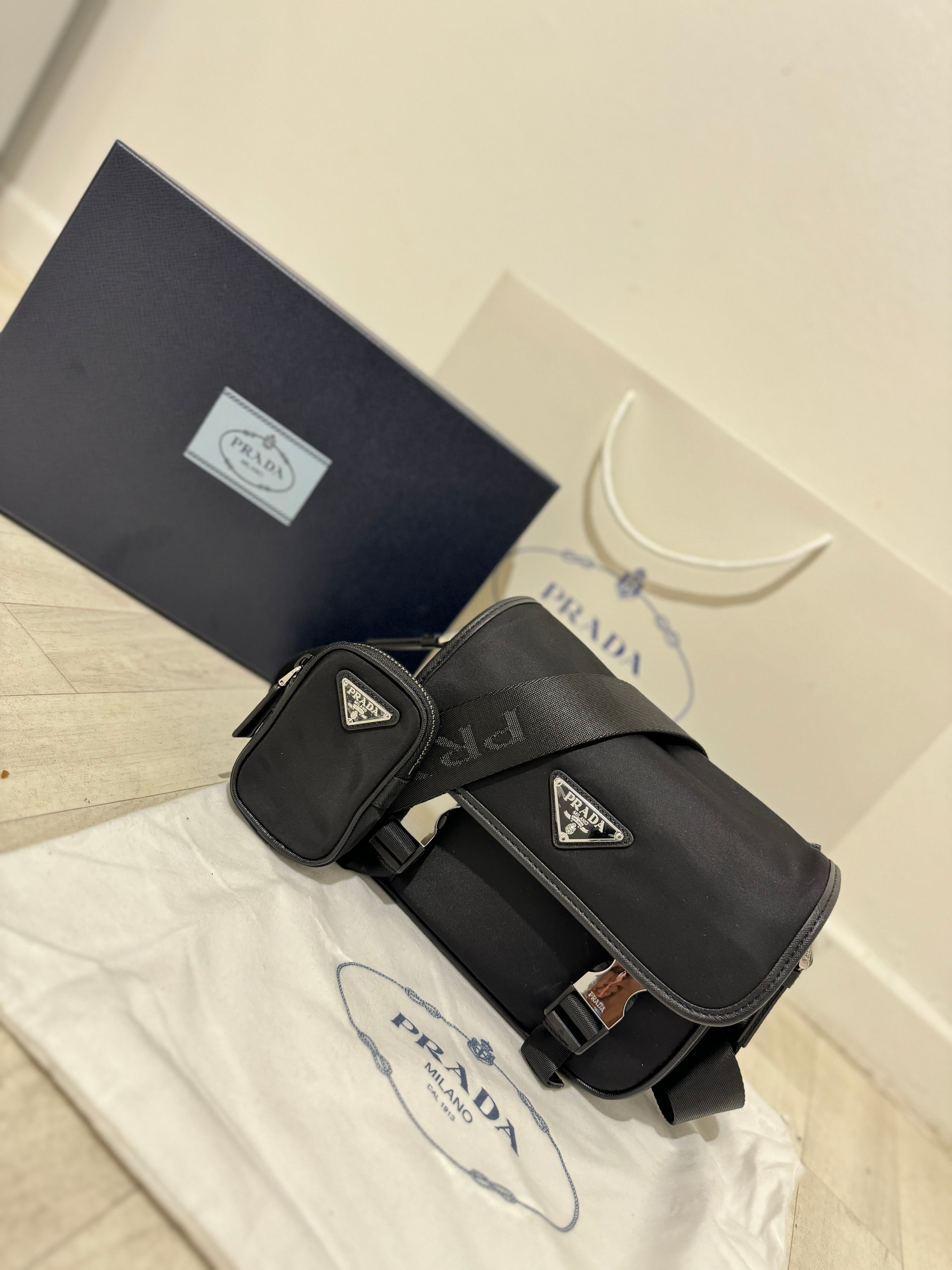 Sacoche prd Noir nylon facture