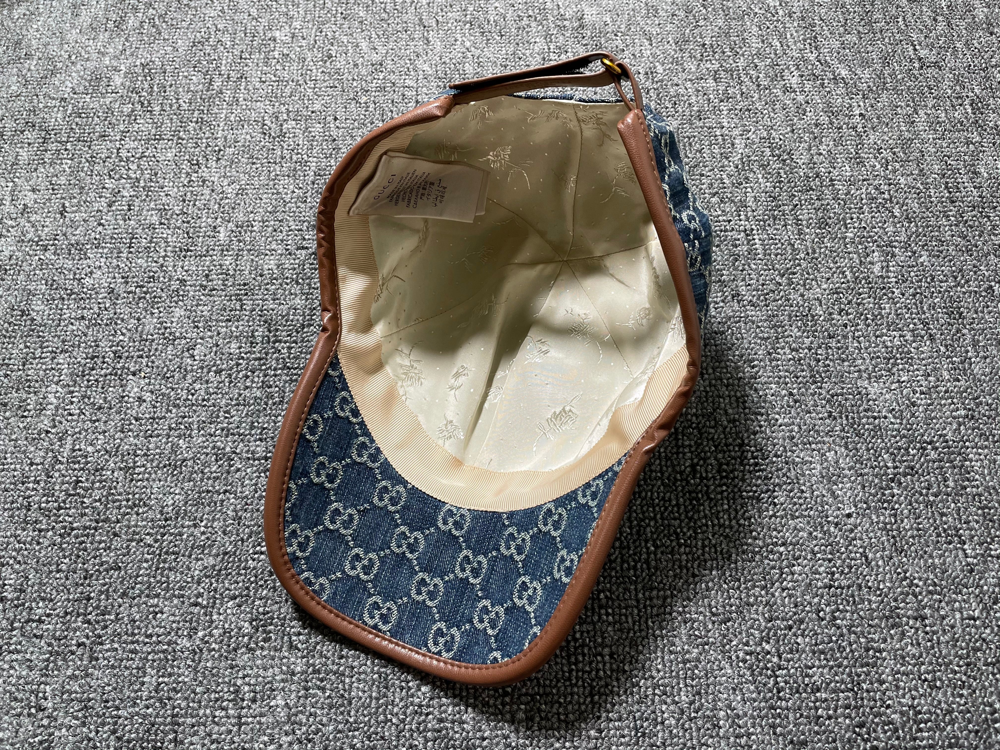 Gg jean cap with ticket