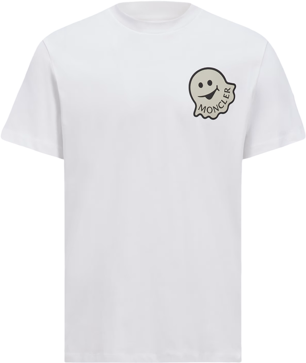 T SHIRT BLANC LOGO FANTÔME MNCLR