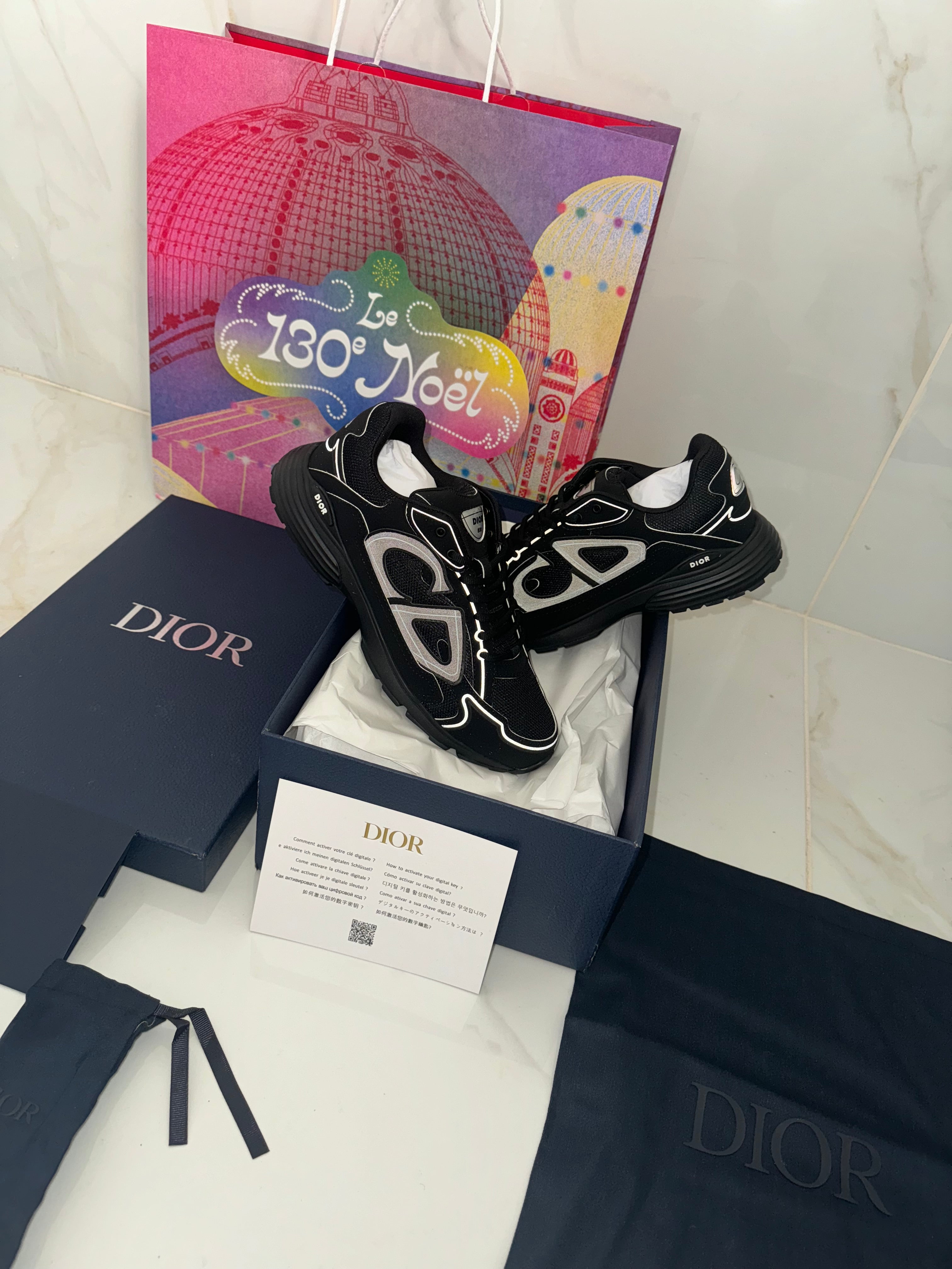 SNEAKERS B30 V3S 2025 💡 VERSION BIEN LISSE BLACK RÉFLECTIVE RÉACTION OPTIMISÉ FACTURE PACKAGING COMPLET MODÈLE POUSSÉ