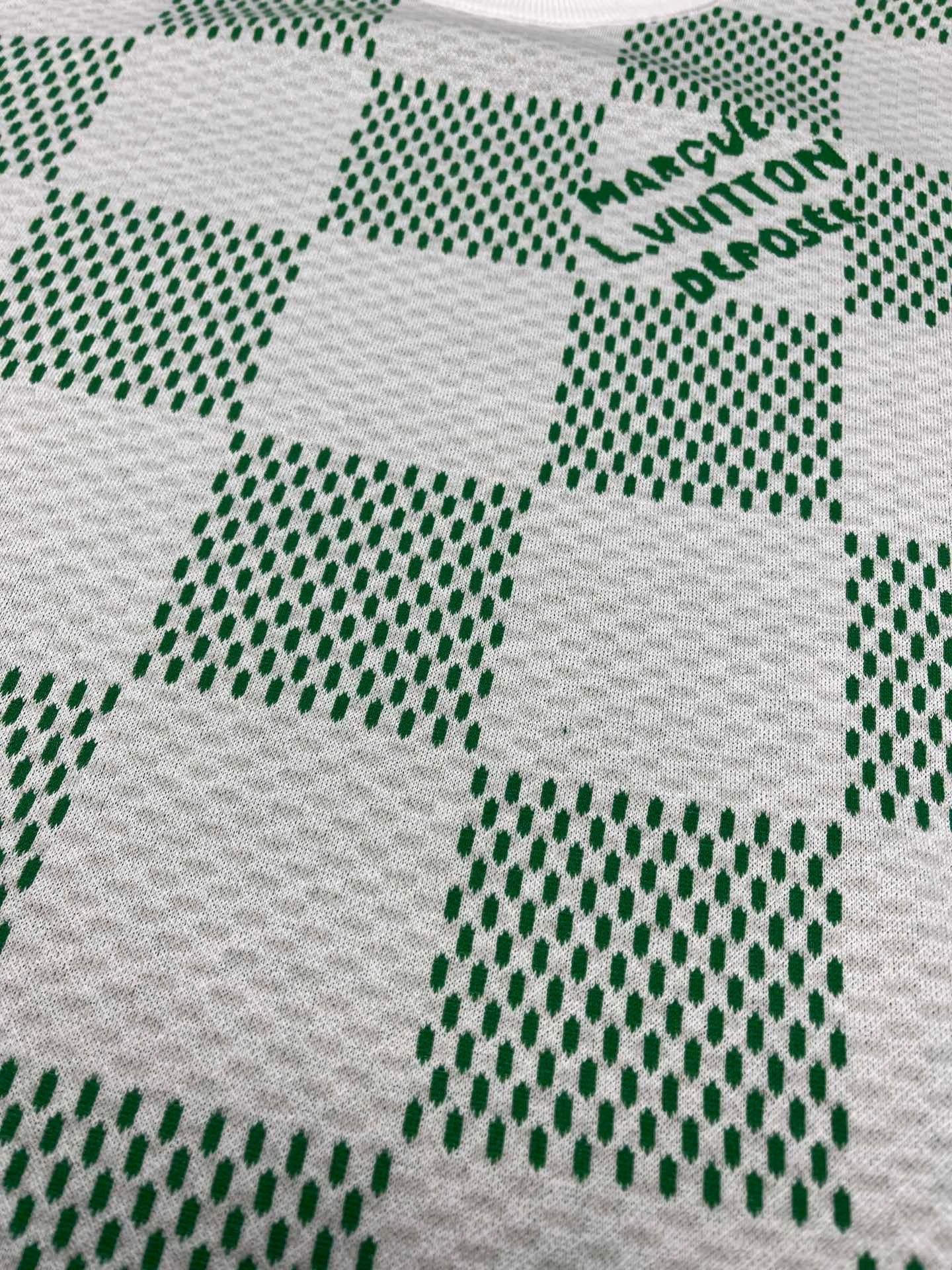 Lv Damier Mesh T-Shirt