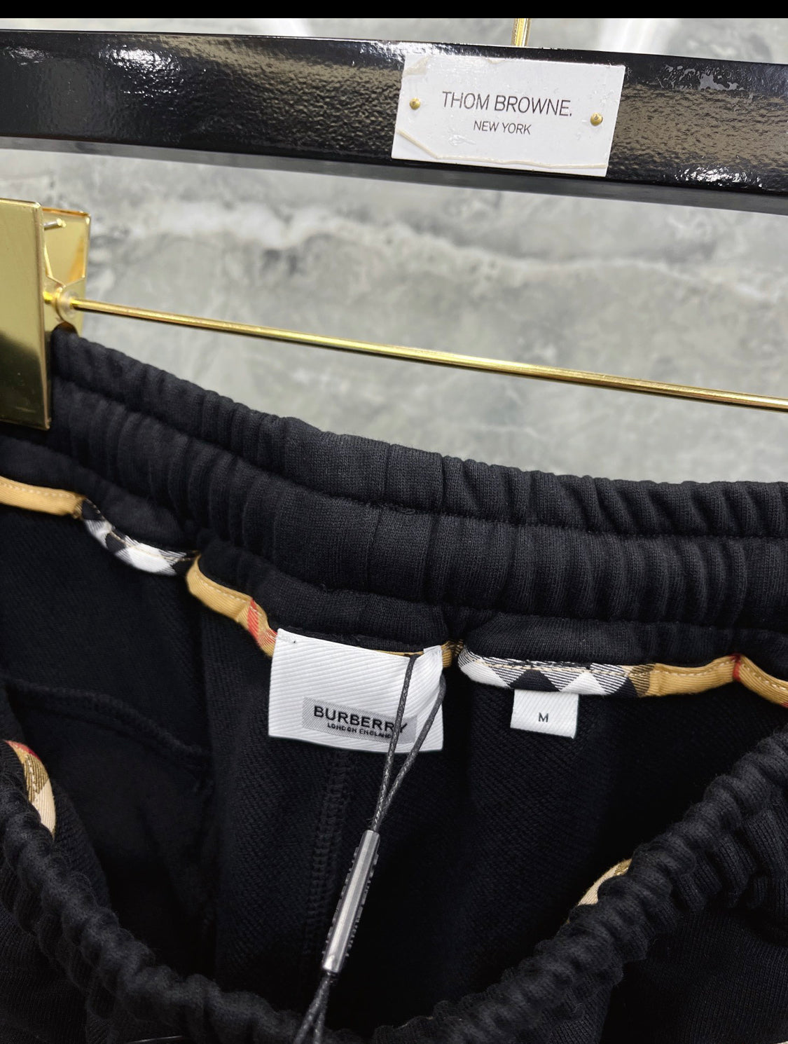 Burbe Trainingsanzug schwarz orange