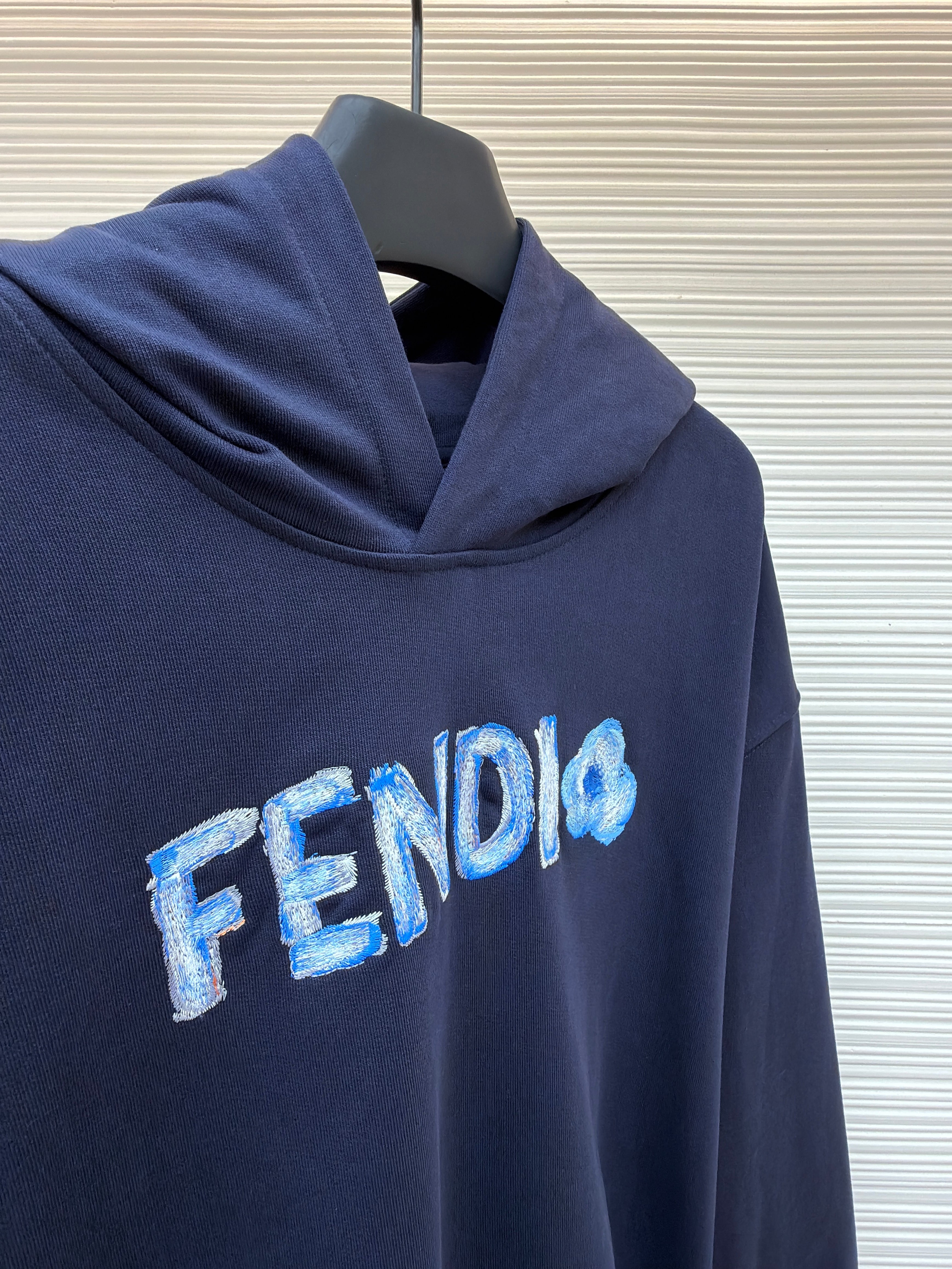 Sweat shirt FF coton Blue