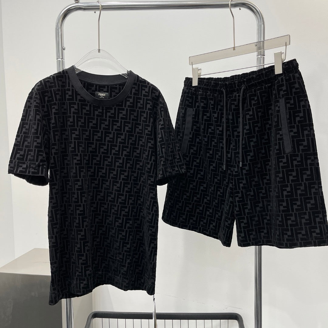 T shirt fnd noir daim