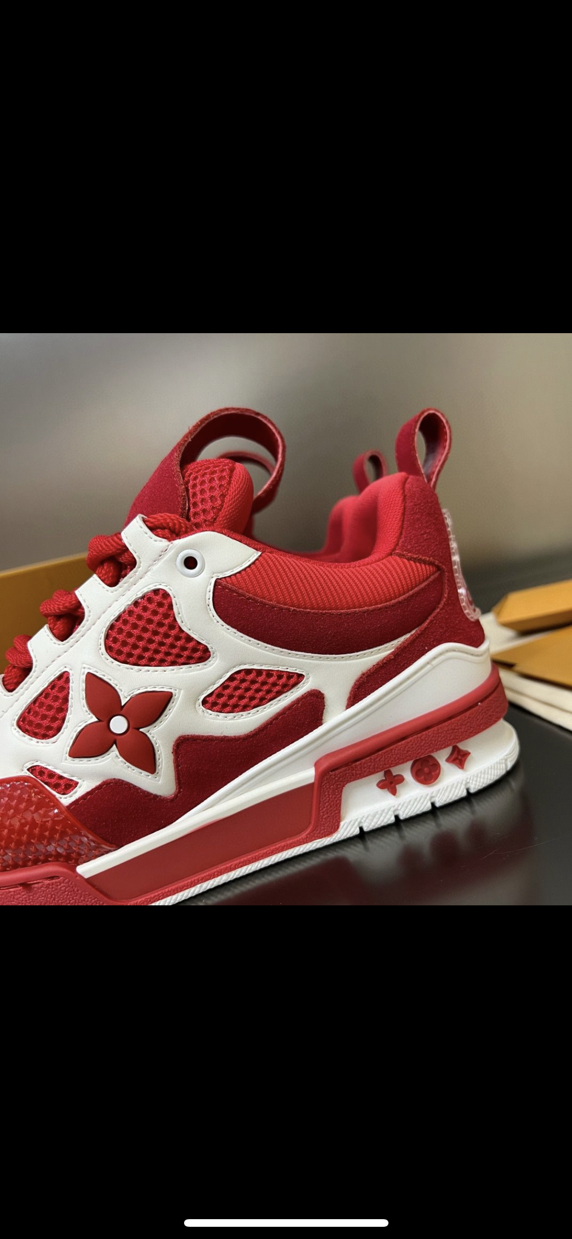 Sneakers Lv Skate red facture 10/10