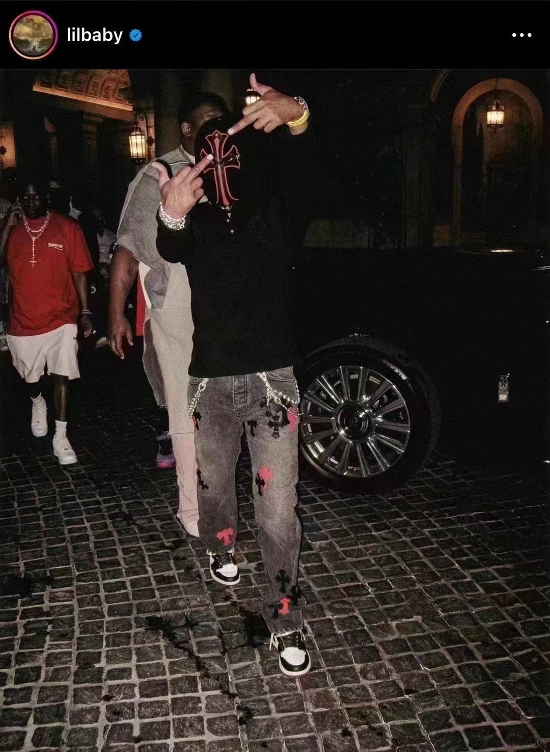 Chrome Hrts Lil Babyjeans