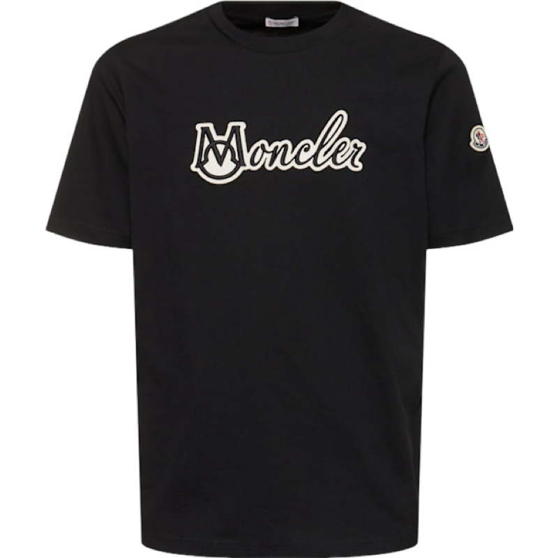 T Shirt Monclr logo brodé