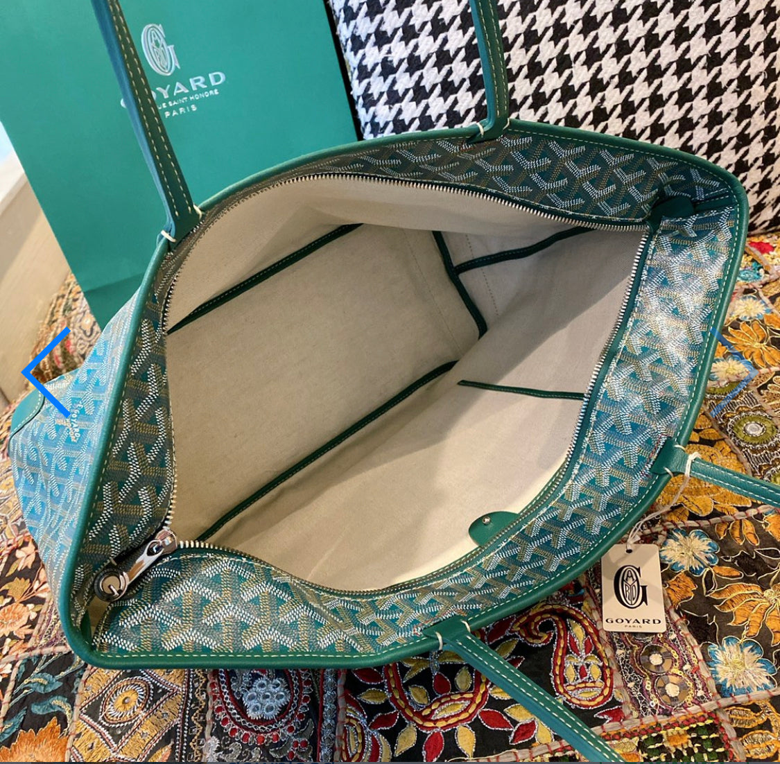 Artois green MM invoice bag