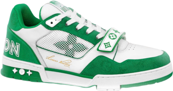 Sneakers Lv trainers vert facture