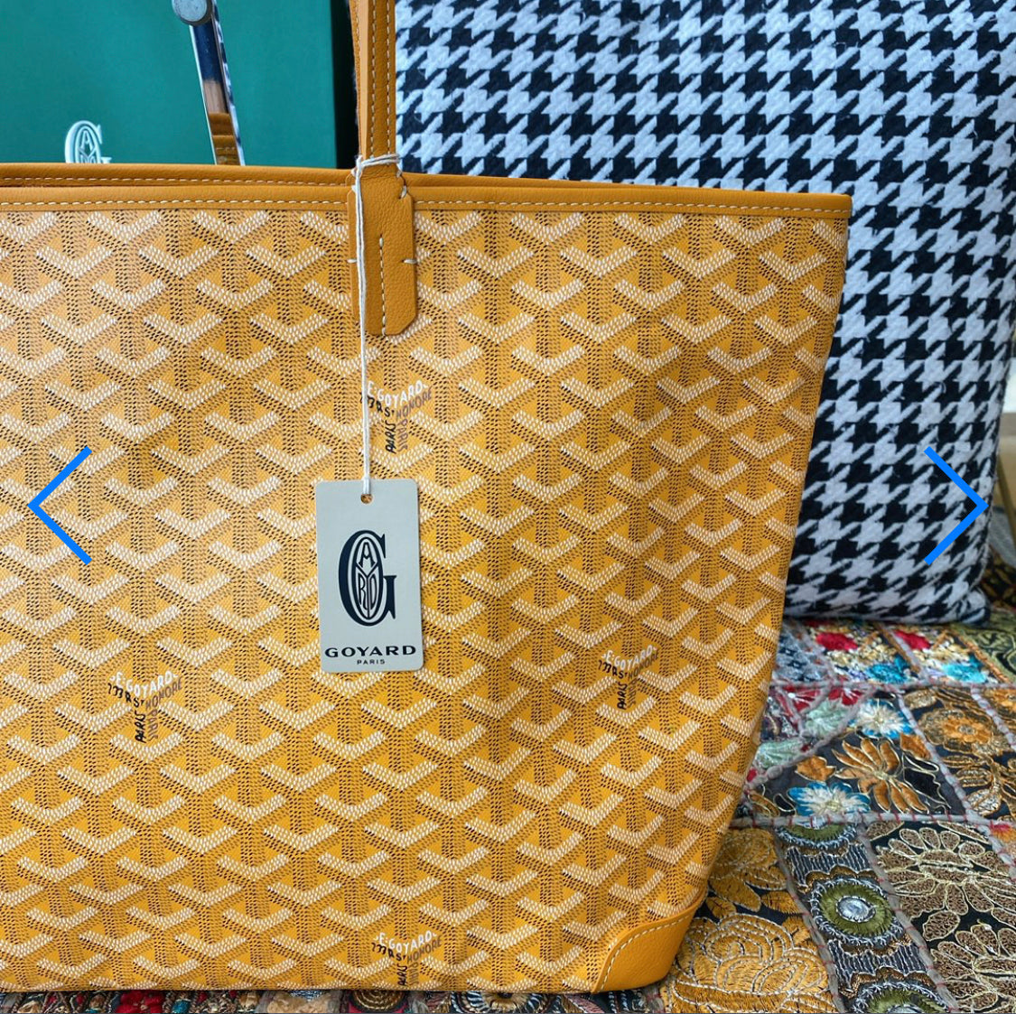 Artois Yellow MM bag invoice