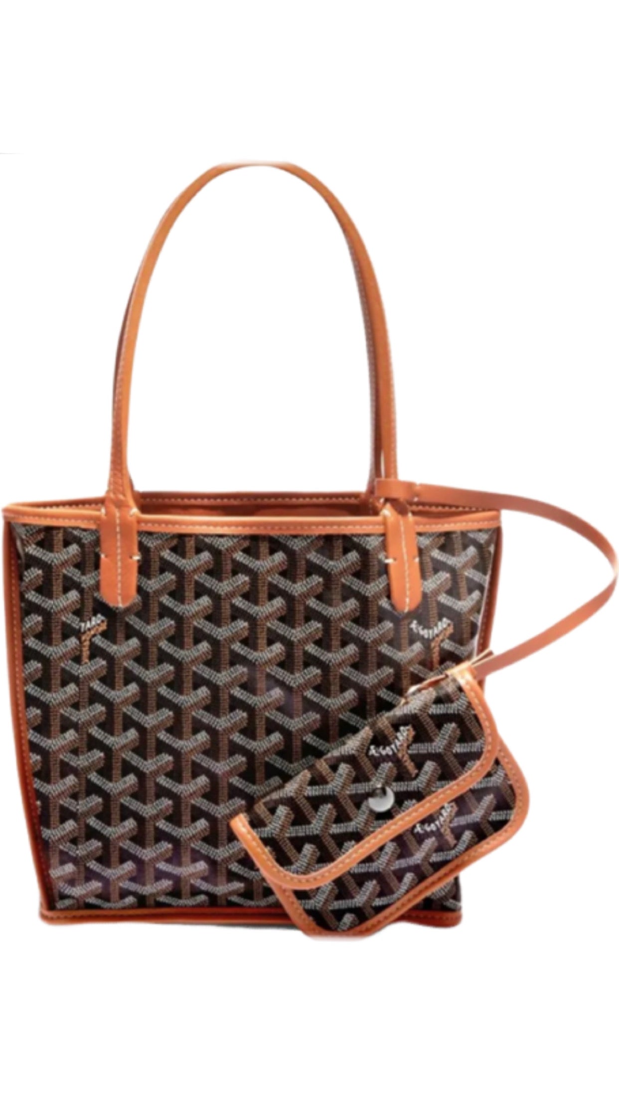 Sac Anjou Mini brown facture