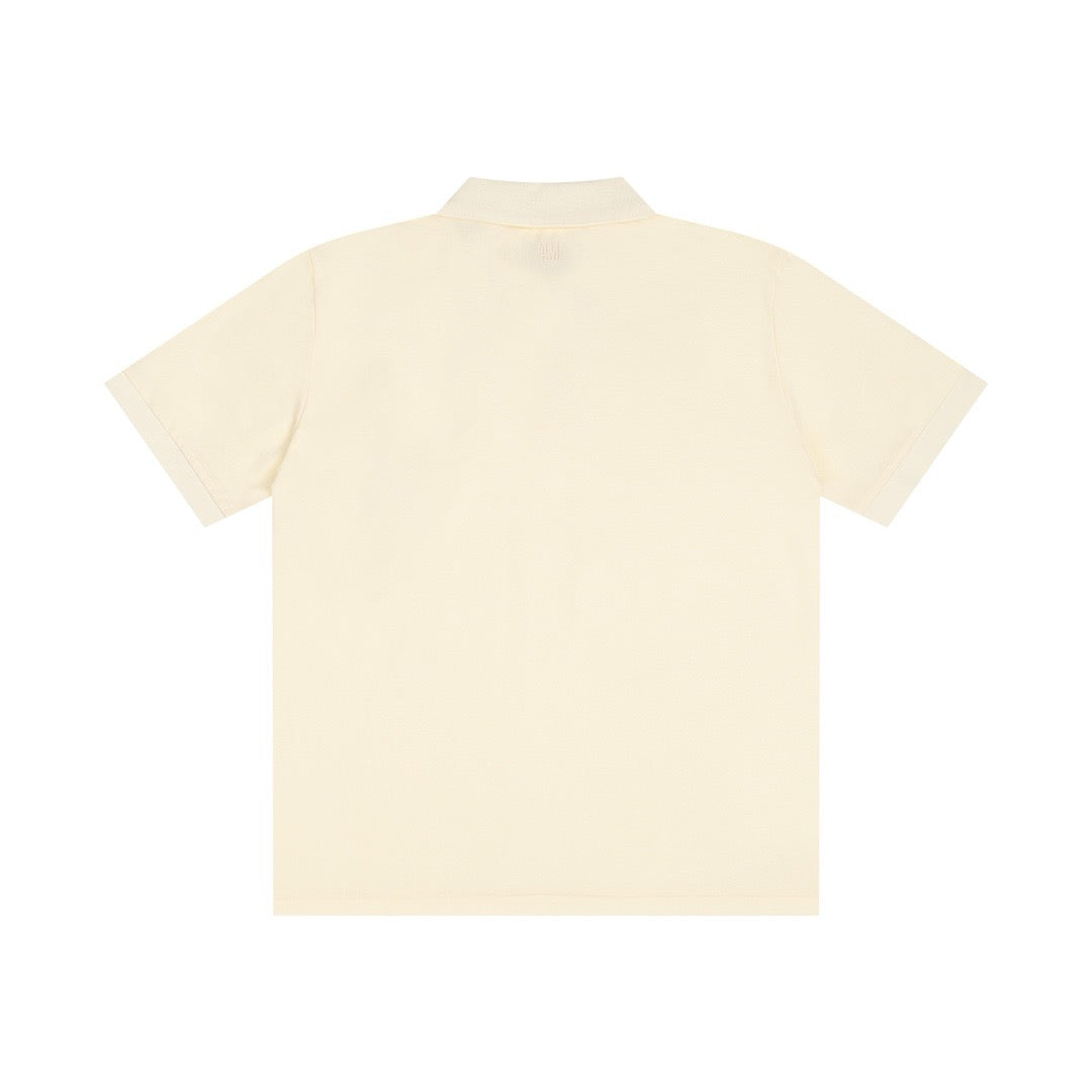Polo beige à petit logo ami de cœur beige