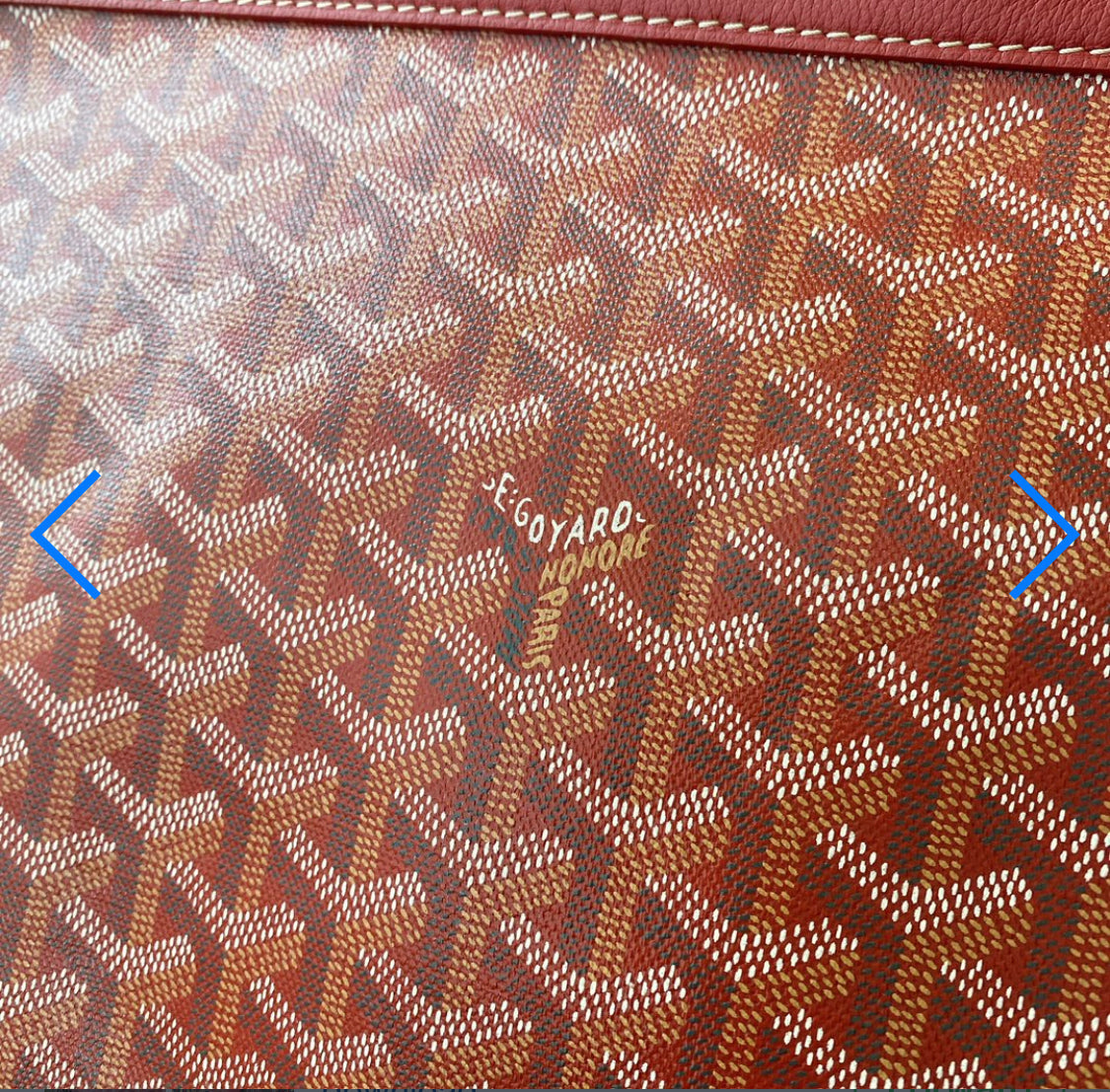 Pochette conti red facture