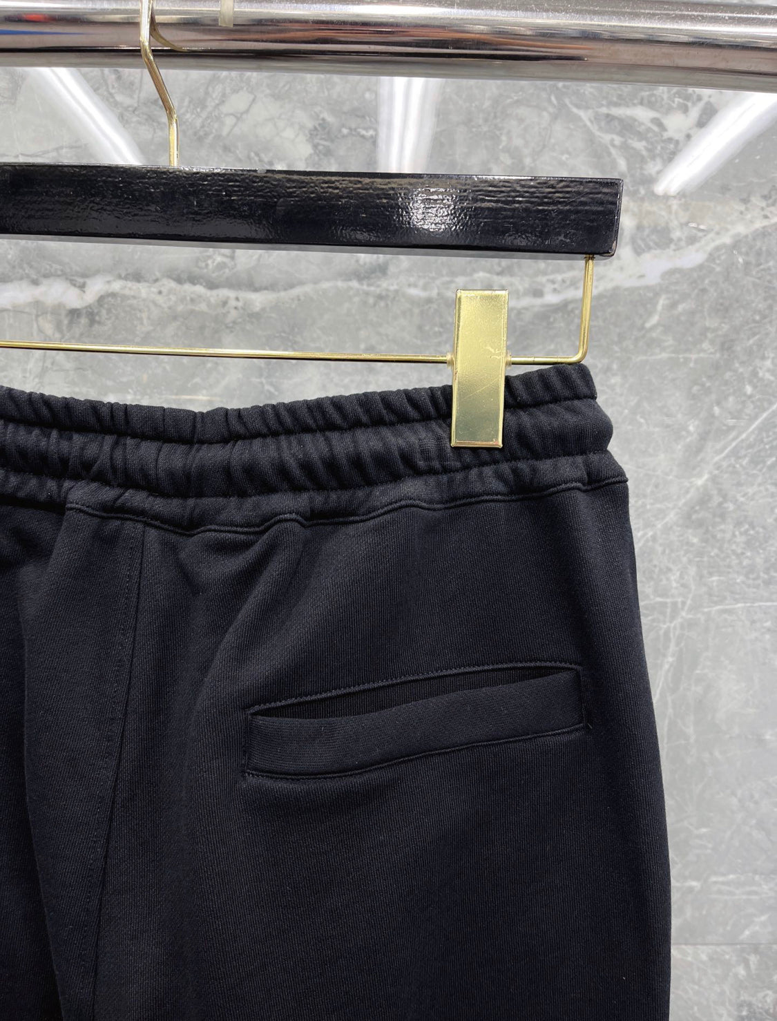 Burbe Trainingsanzug schwarz orange