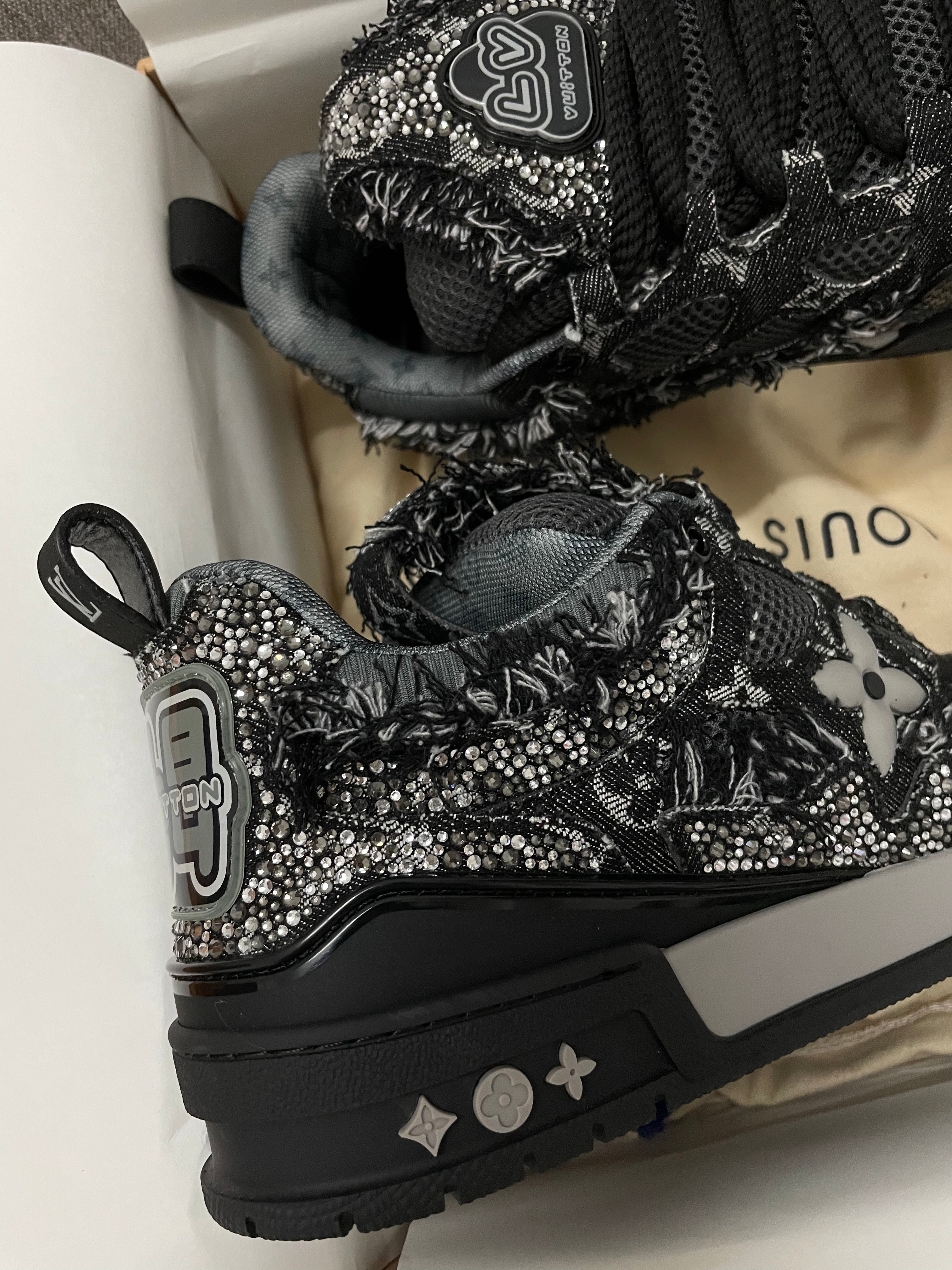 Sneakers Lv Skate Denim facture 10/10