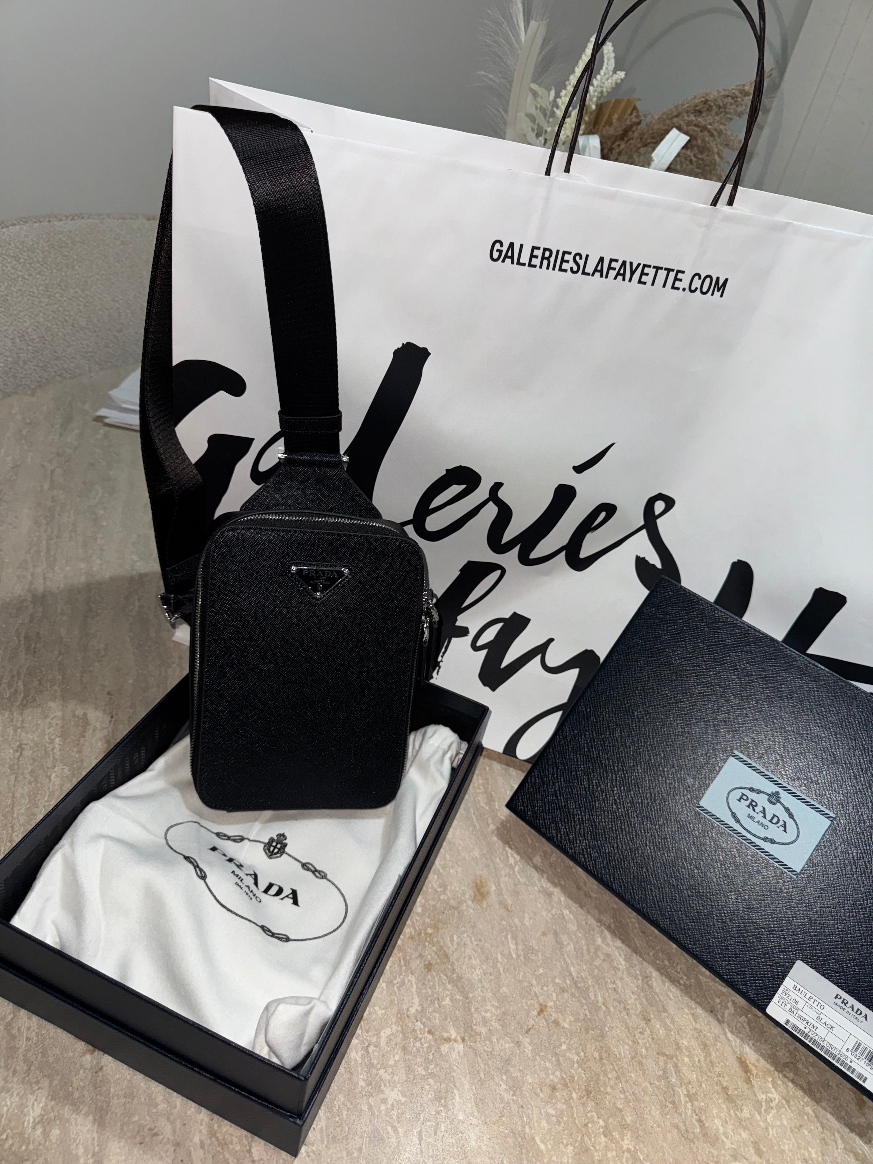 Sacoche Prd Brique Saffiano 10/10 📦🚚⚡️