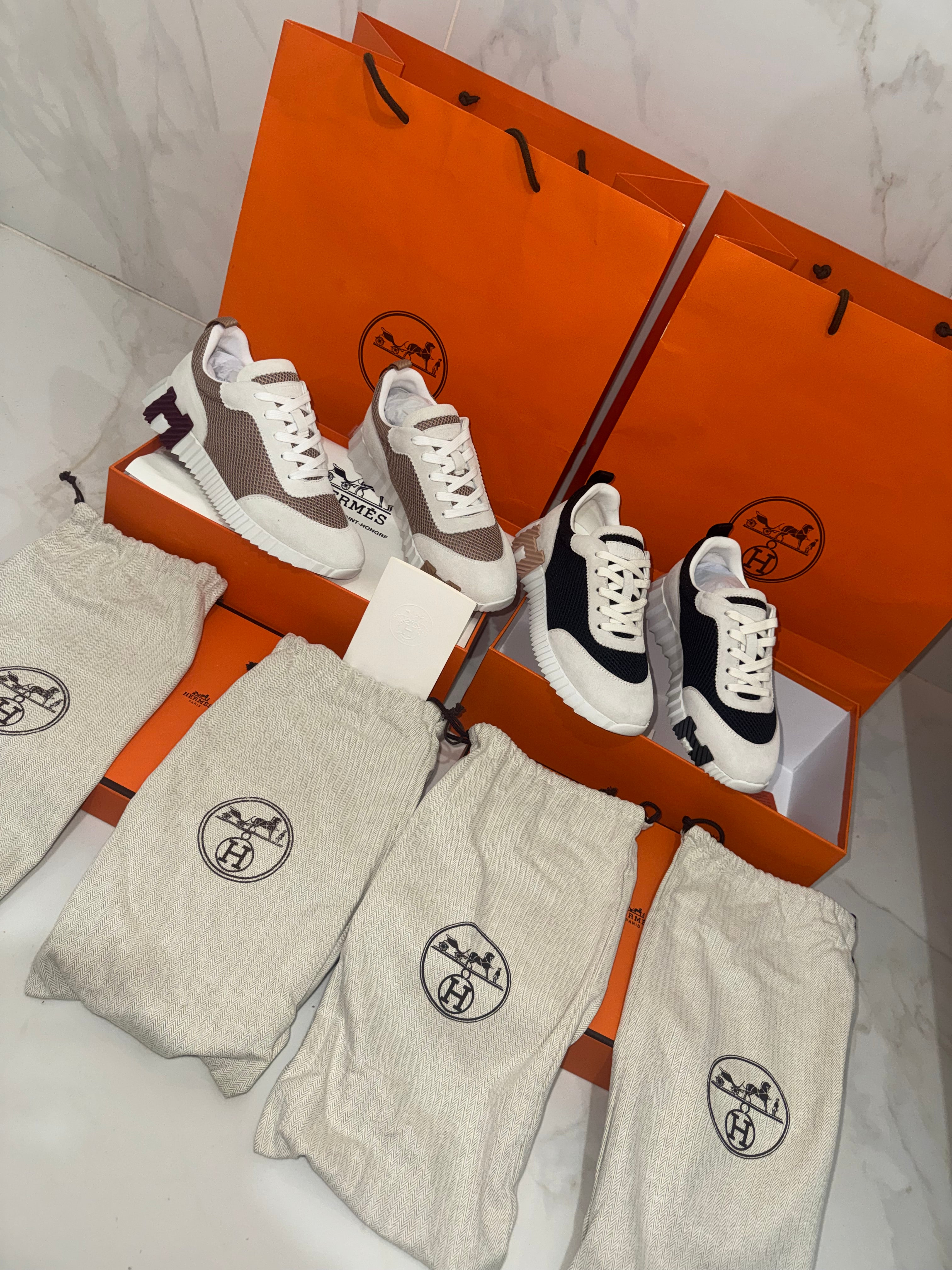 Sneakers Hrms Bouncing packaging complet facture 📦🚚⚡️ FEMME